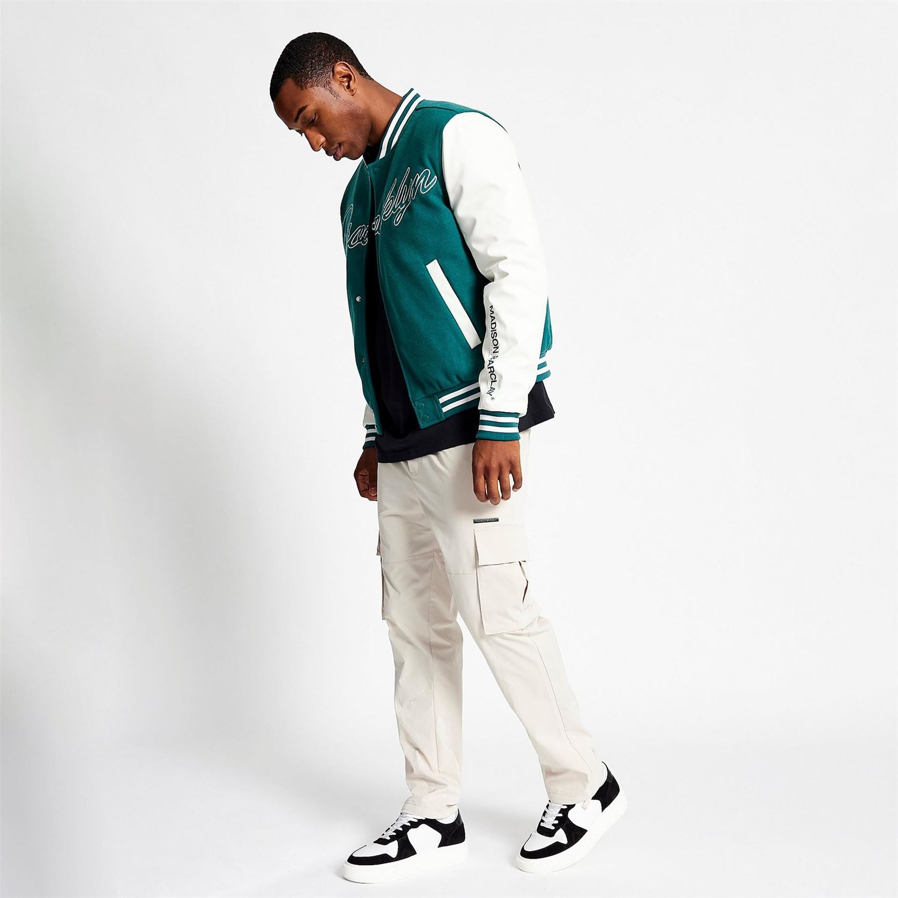 Madison Barclay Hudson Baseball Wool Jacket