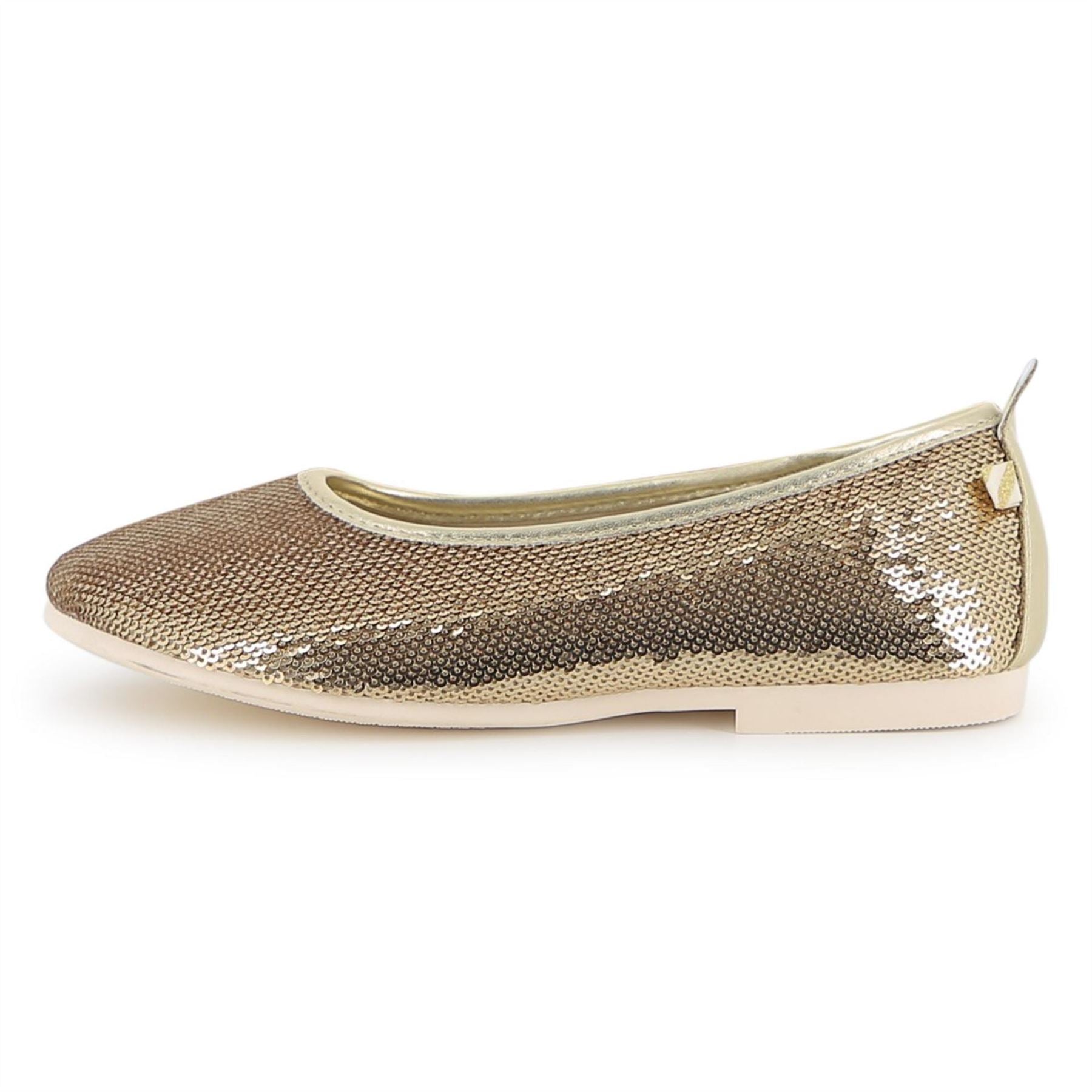 Billieblush Ballet Pumps Jn54 Textured Toe Flats