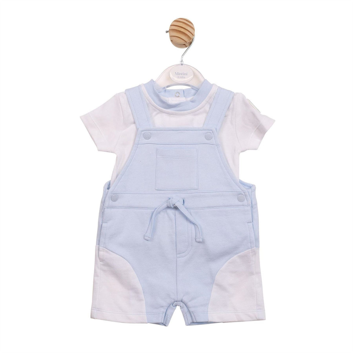Mintini Baby Top And Dungaree Pyjama Set