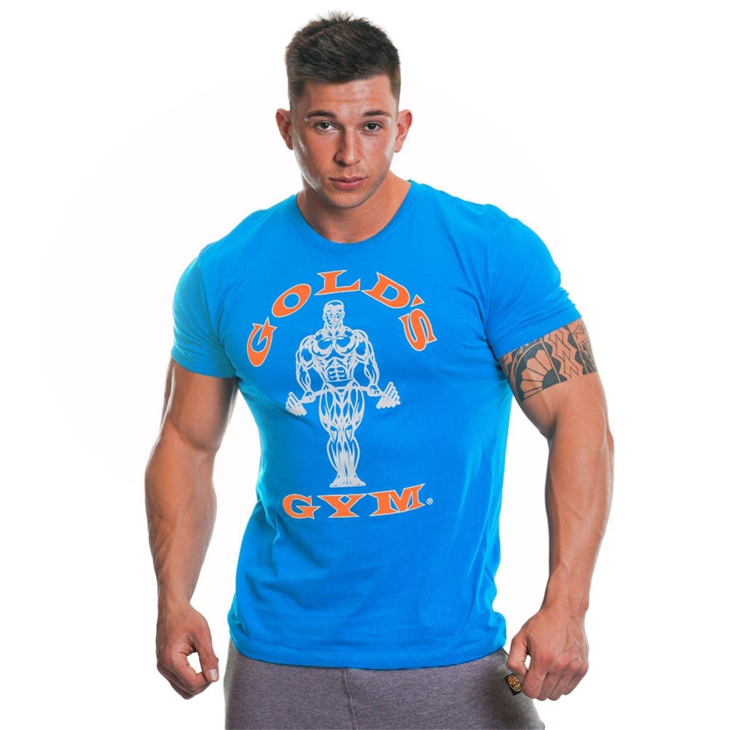 Golds Gym Mens Gym Muscle Joe T-Shirt