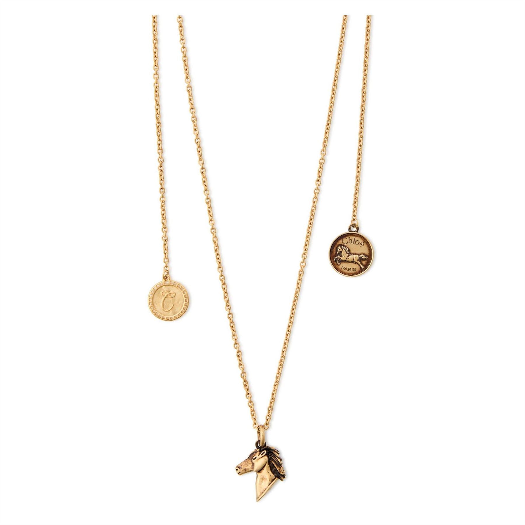 Chloe Pendant Chain Neckla