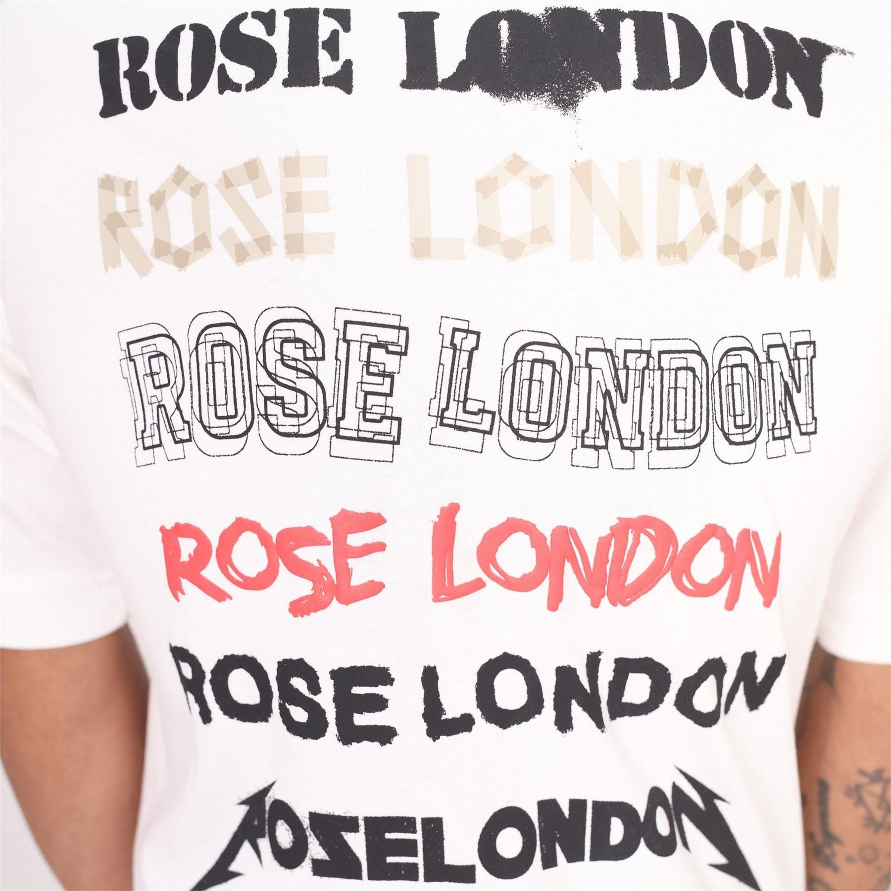 Rose London London Back Logo T-Shirt