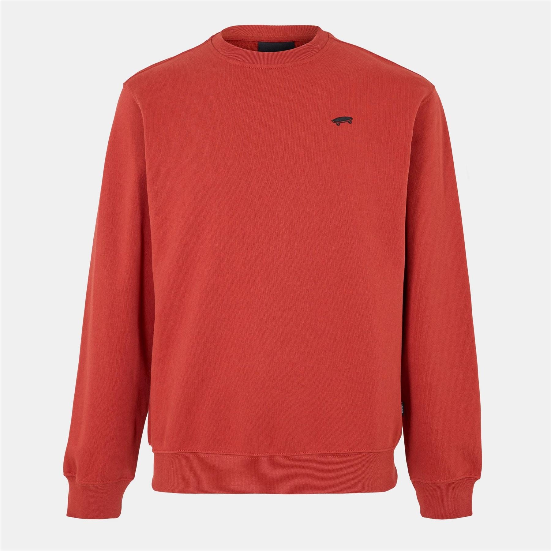 Vans Salton Loose Fit Red Ochre Crew Sweatshirt