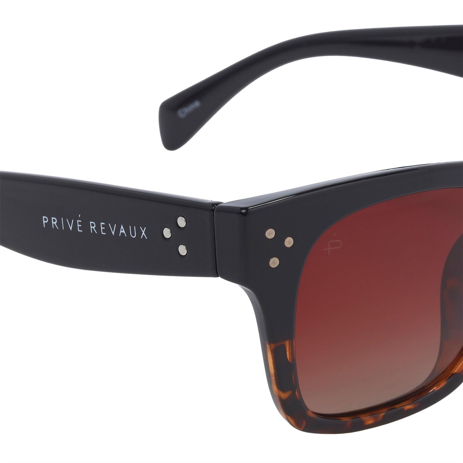 Prive Revaux R The Classic Rectangle Full Rim Sunglasses