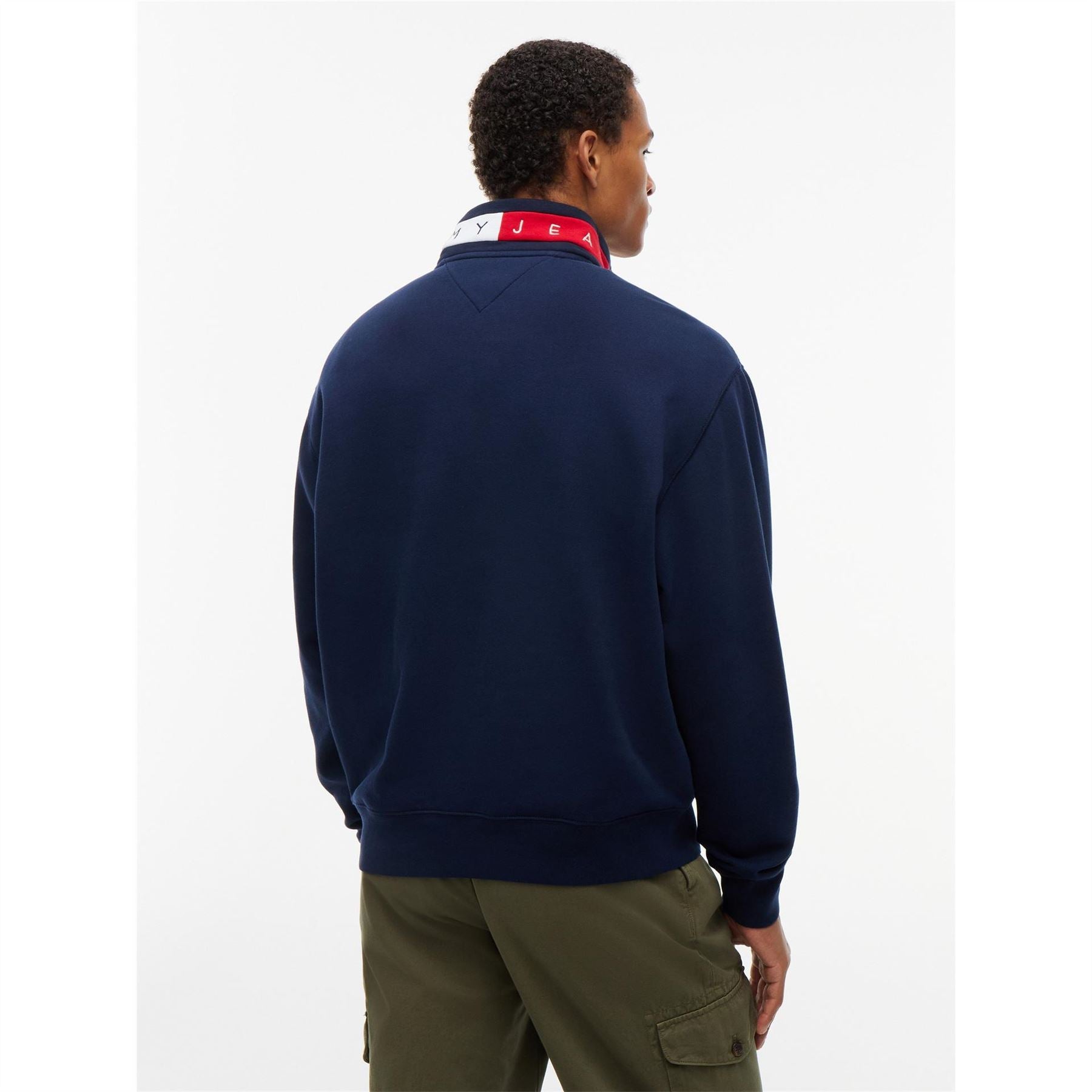 Tommy Jeans 1 4zip Collr Logo