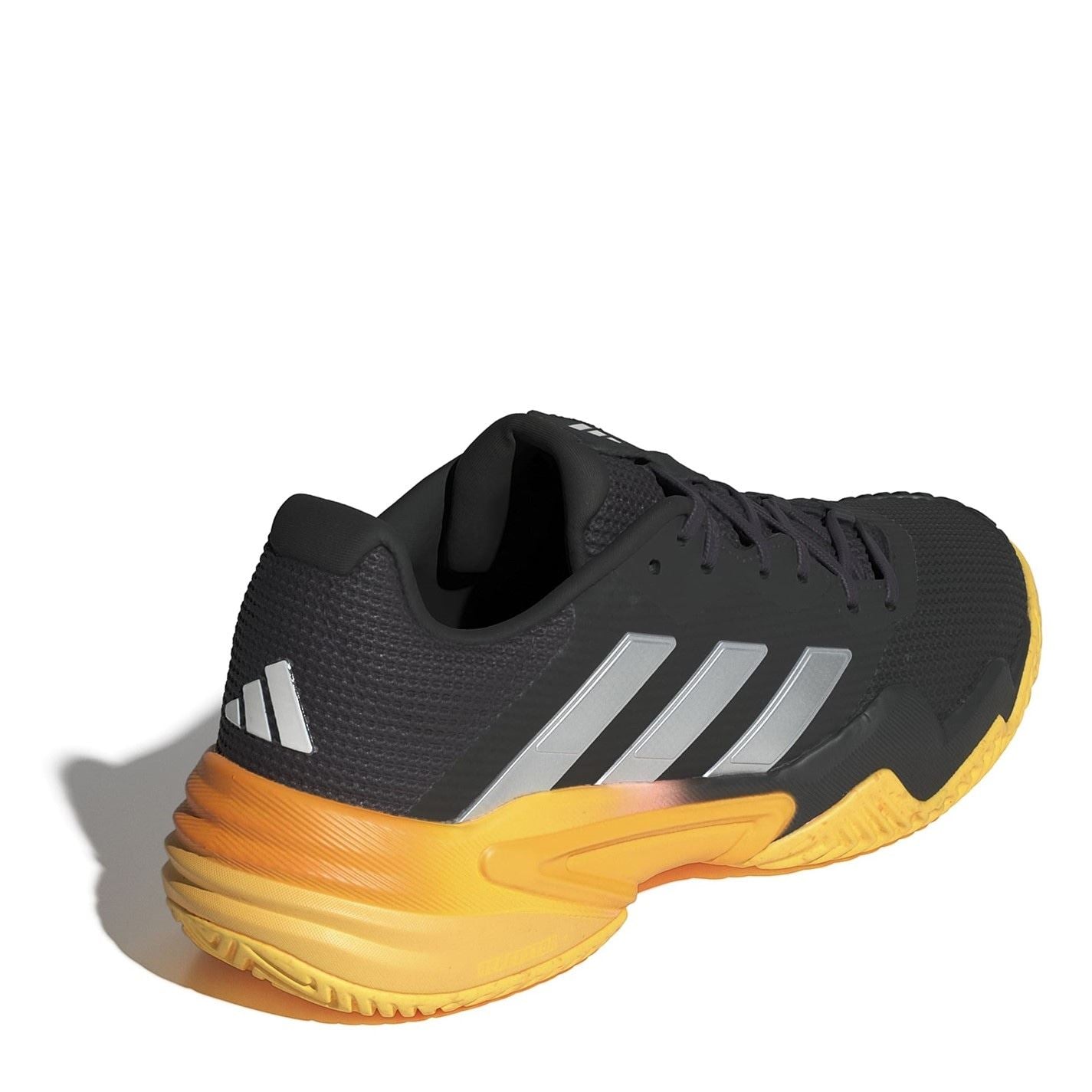 adidas Barricade 13 Low Top Round Toe Flat Heel Sneakers