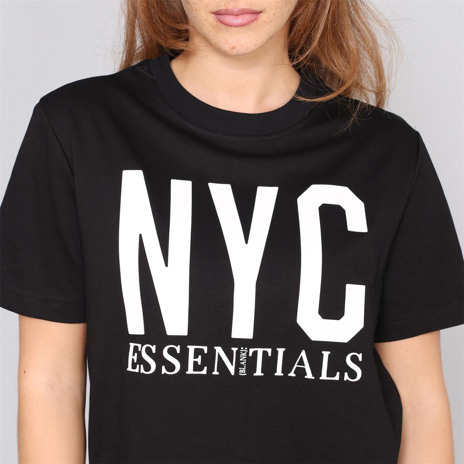 Blank Essentials Nyc Cotton Short Sleeve Oversized T-Shirt
