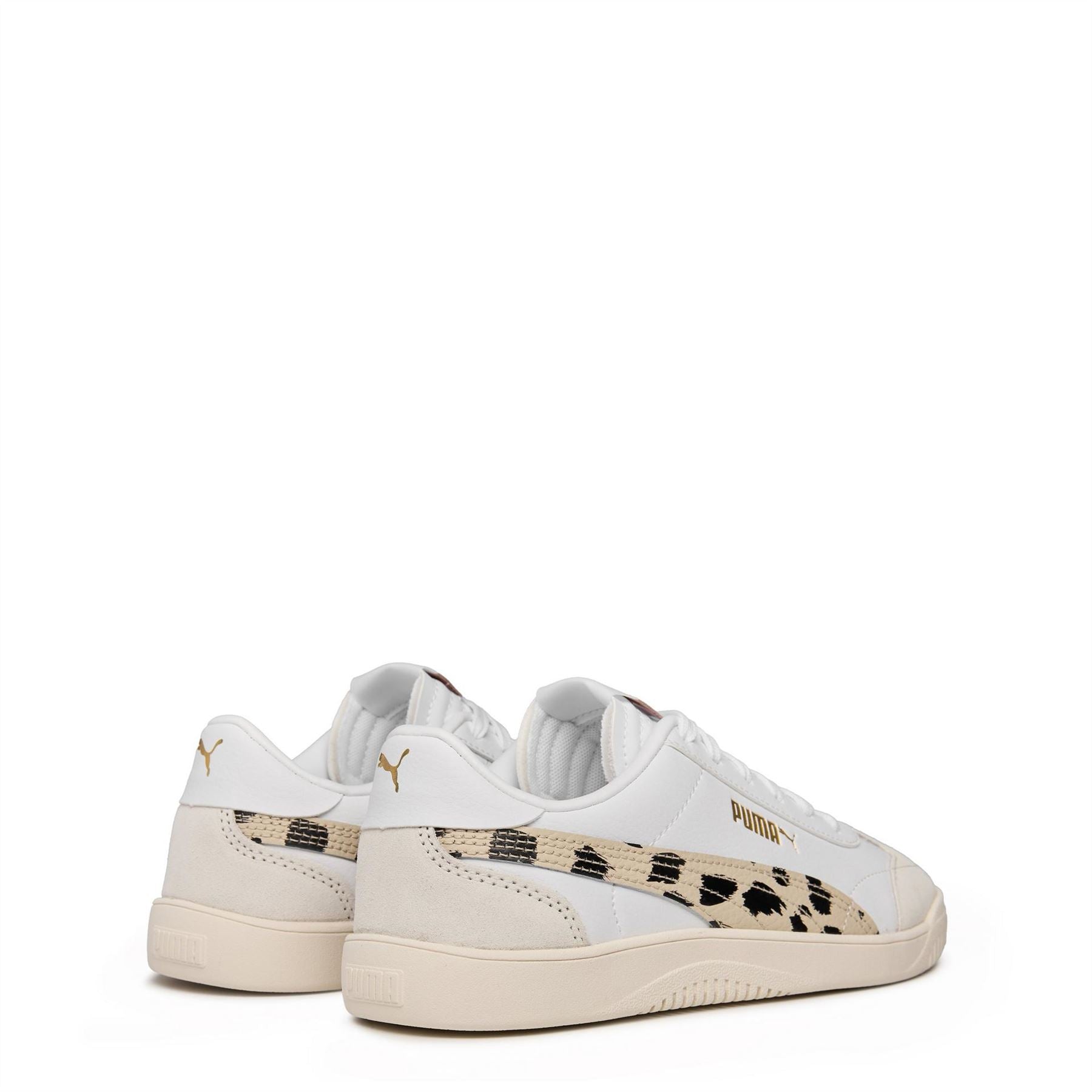 Puma Club 2.0 Low Top Flat Heel Sneakers