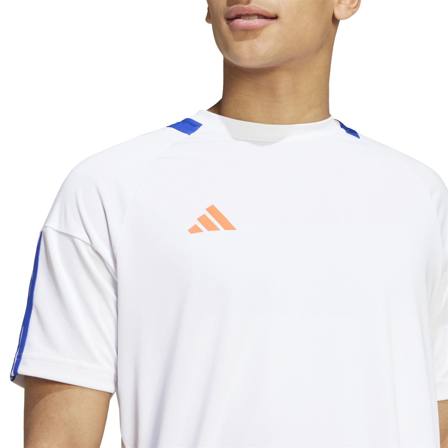 adidas Mens Classic 3 Stripe Sereno T-Shirt