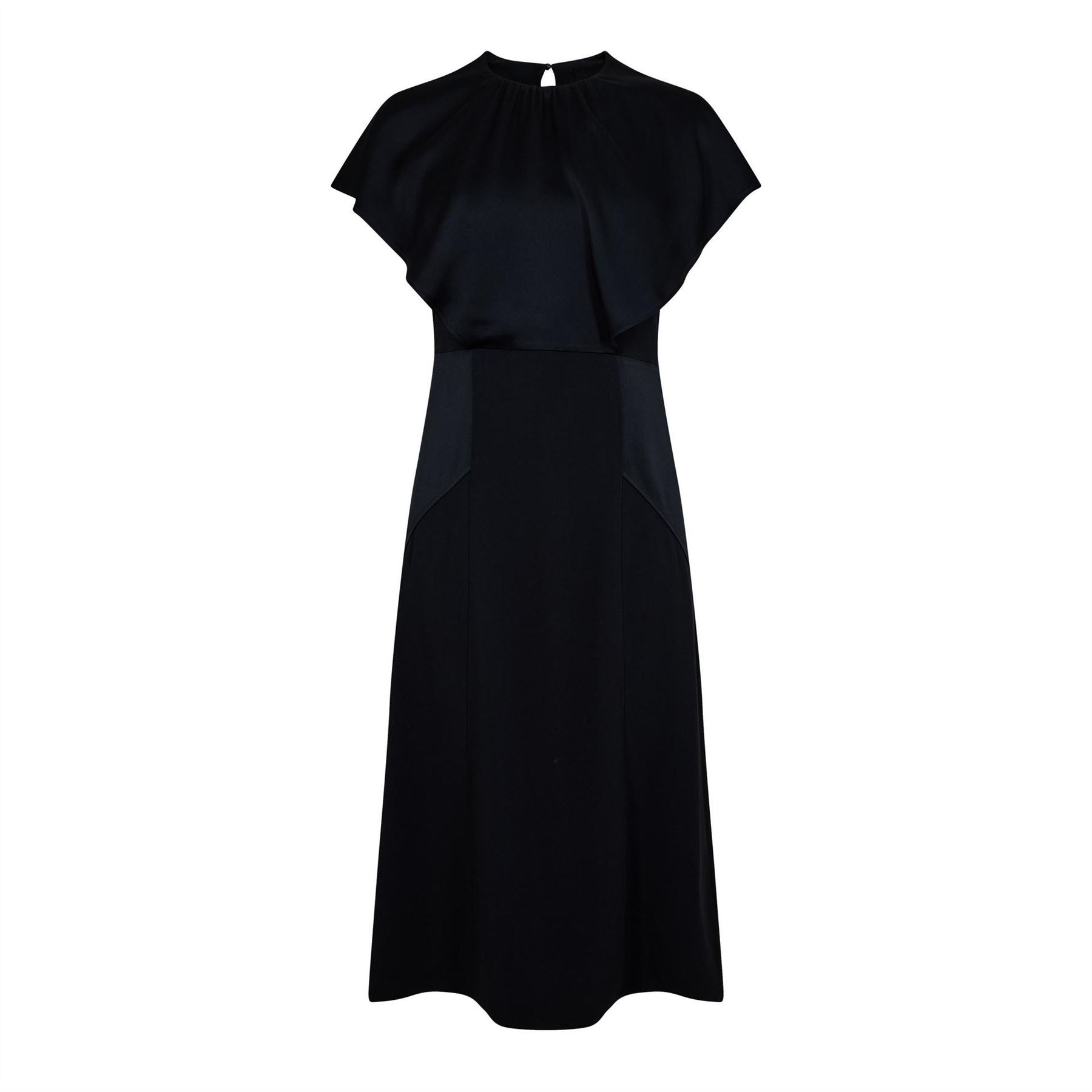 Boss High Neck Midi Dress