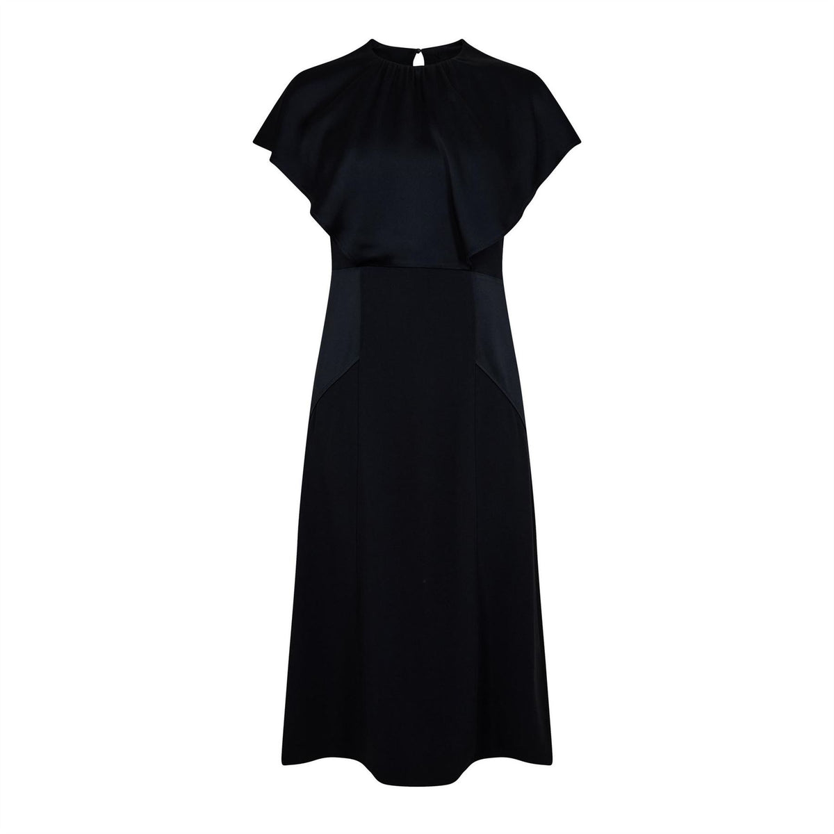 Boss High Neck Midi Dress