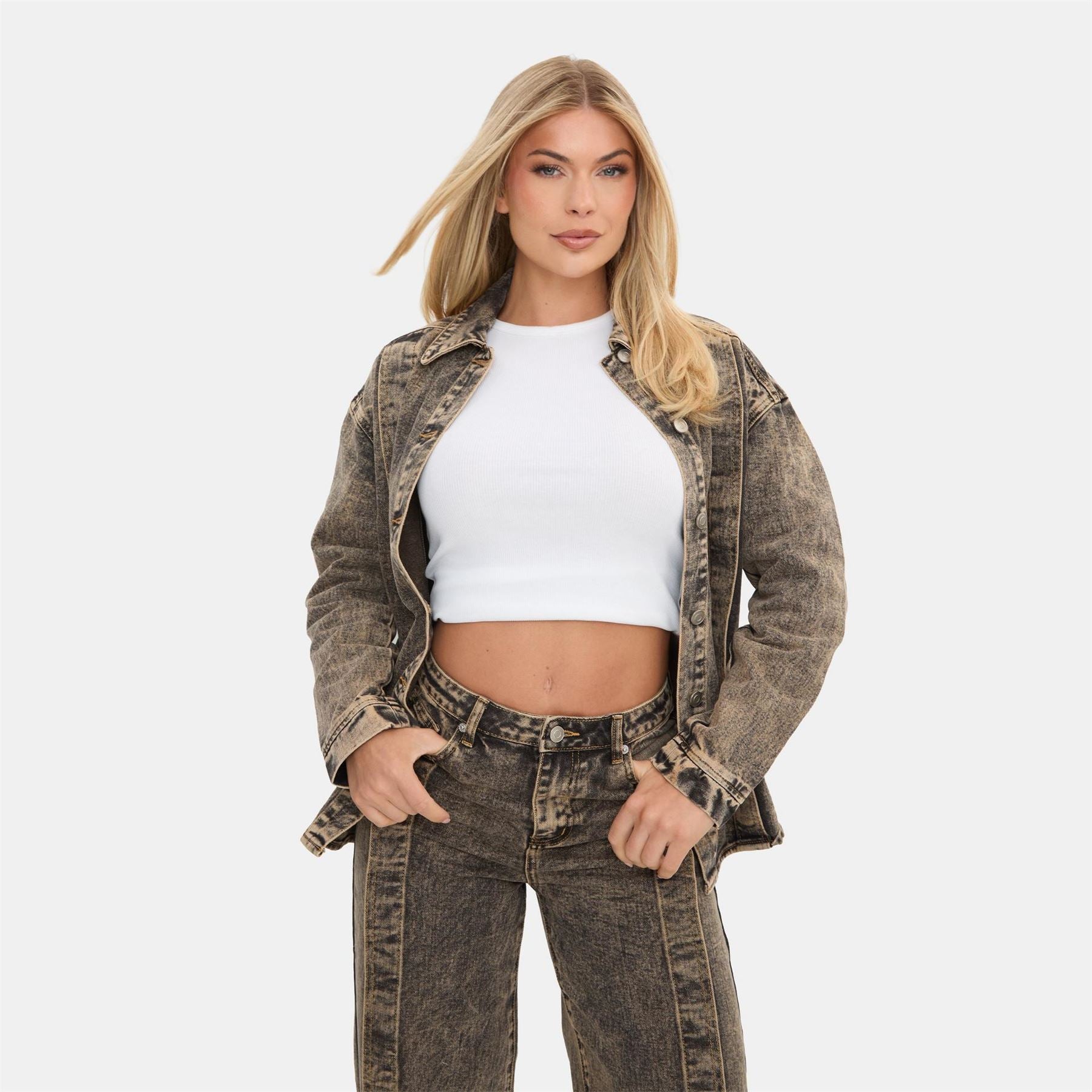 I Saw It First Denim Shirt