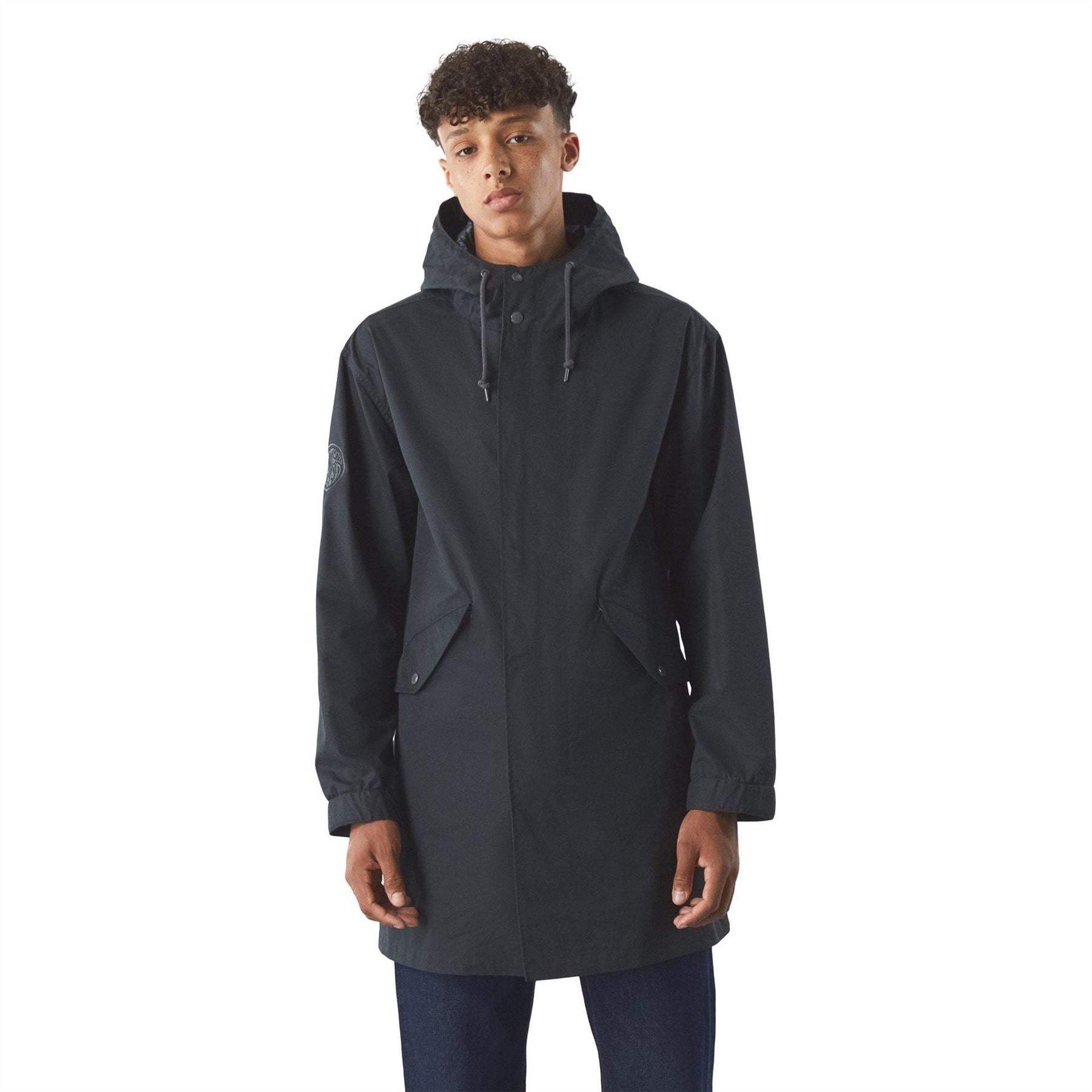Pretty Green Walker Hooded Oversize Parka Jacket