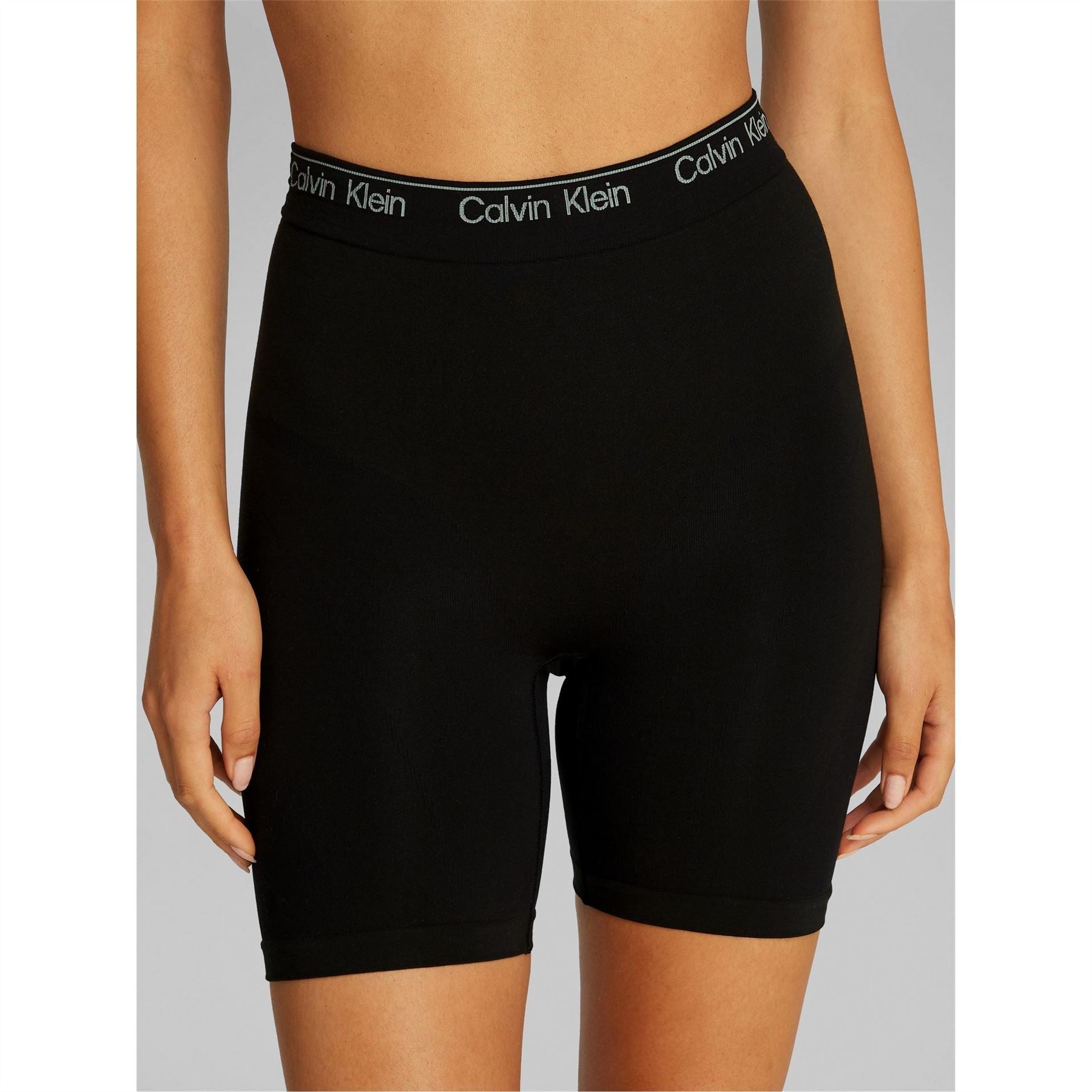 Calvin Klein Cotton Seamless Thigh Slimmer Control Shorts
