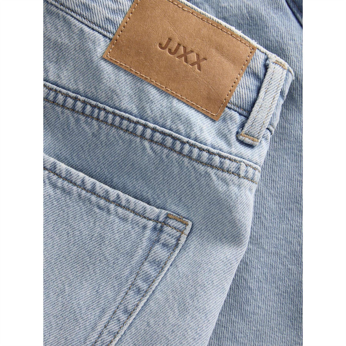 JJXX Greta High Waist Denim Wrap Shorts