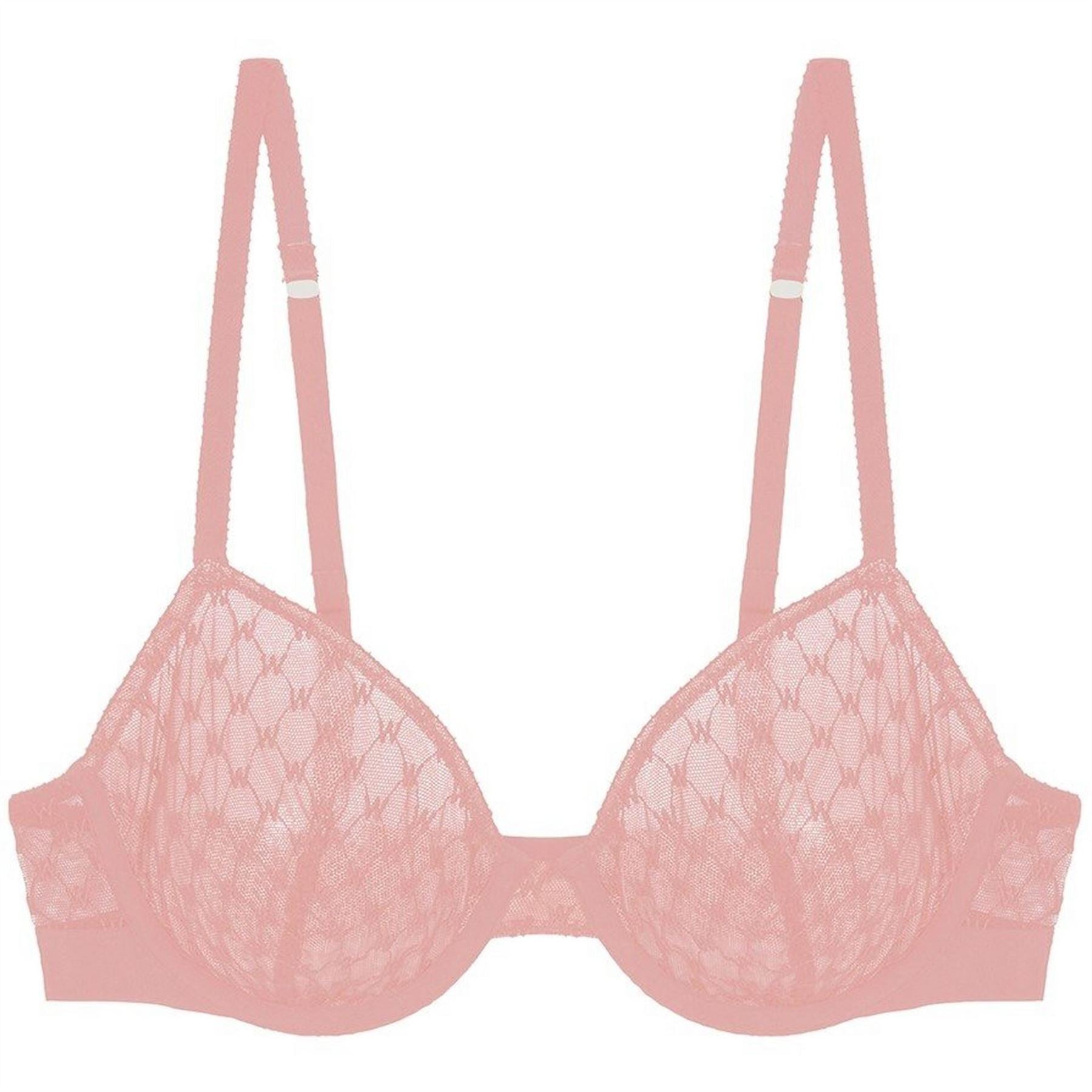 Wolford Logo Lace Underwire Bra