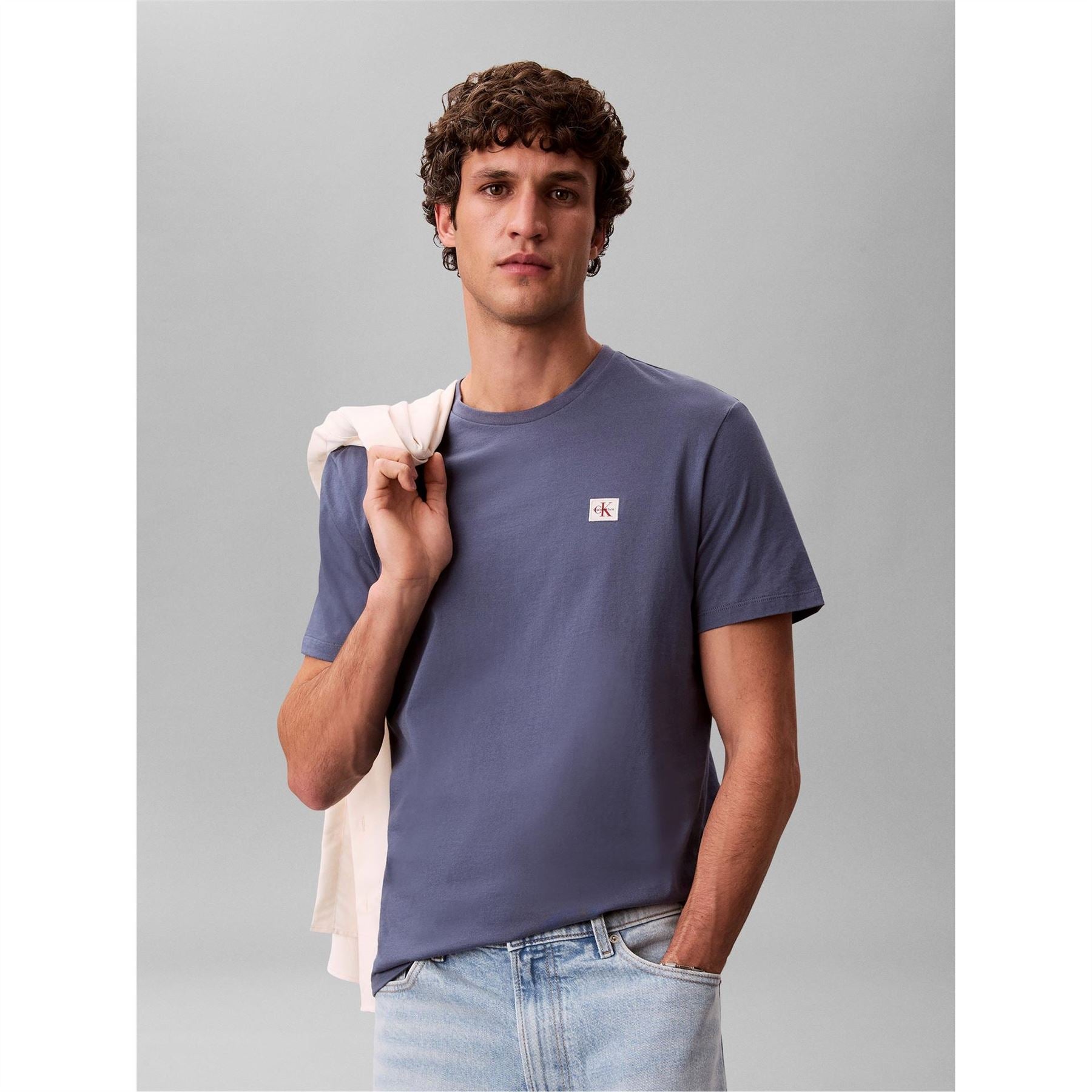 Calvin Klein Jeans Box Crew Neck Short Sleeve T-Shirt