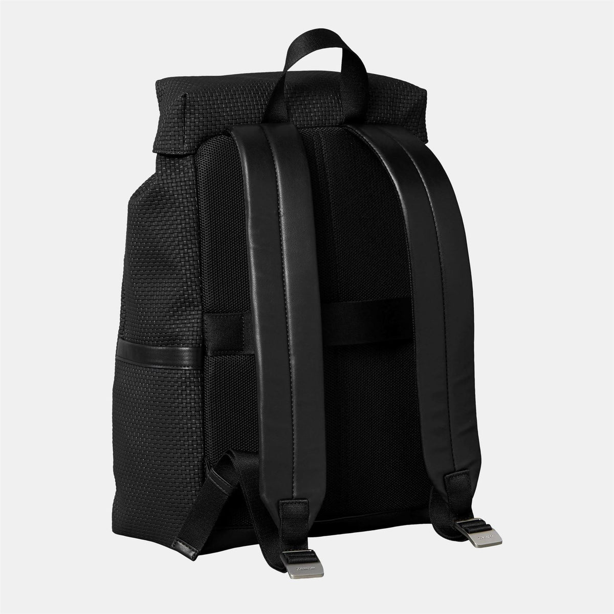 Calvin Klein Woven Flap Backpack