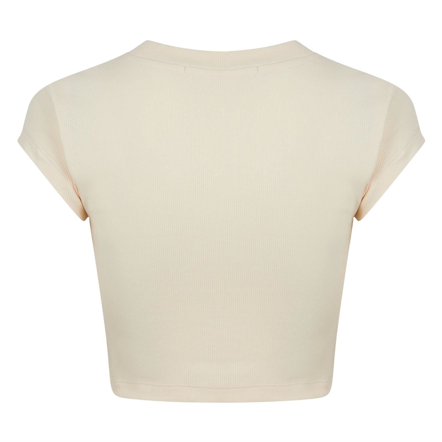 Calvin Klein Jeans Rib Cropped T-Shirt