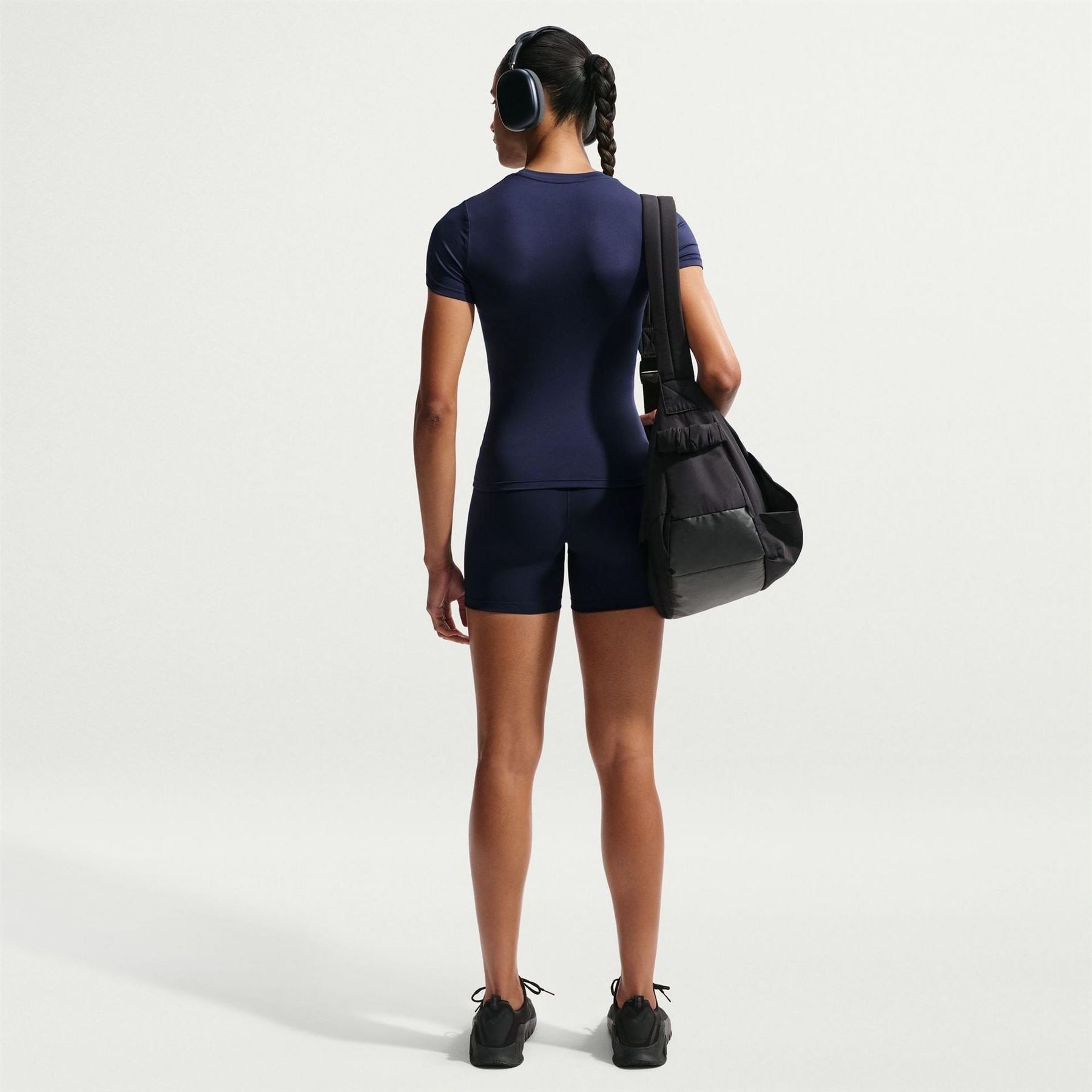 Nike One Fitted Short Sleeve Performance Gym Top