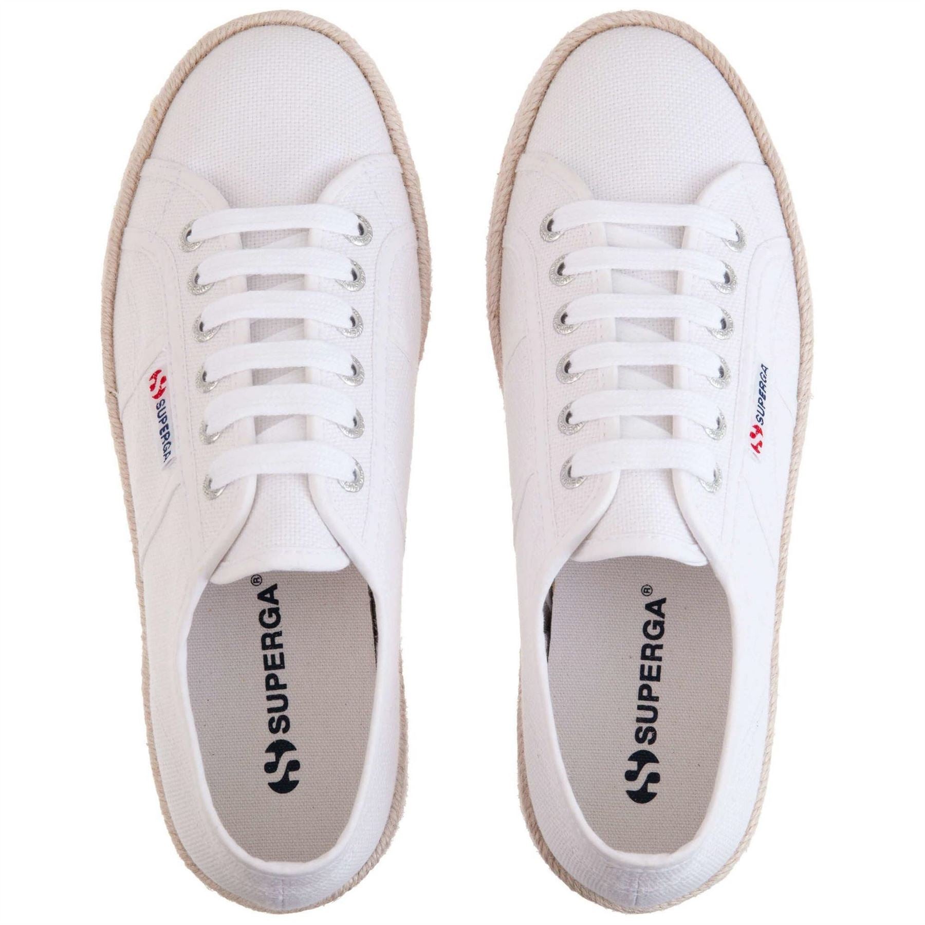 Superga Espadrille Platform Trainers