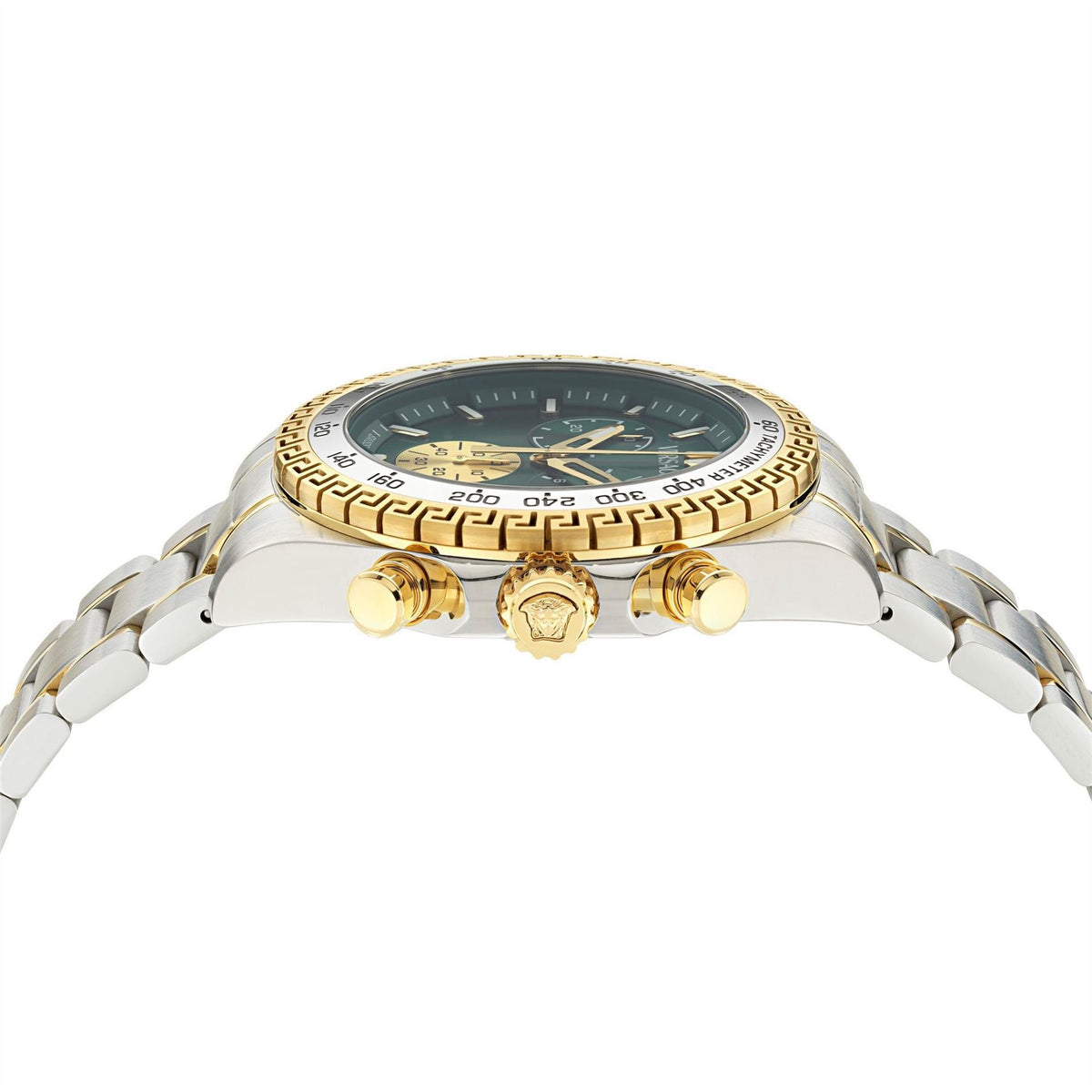 Versace Sn71 Racing Steel Bracelet Strap Analogue Watch