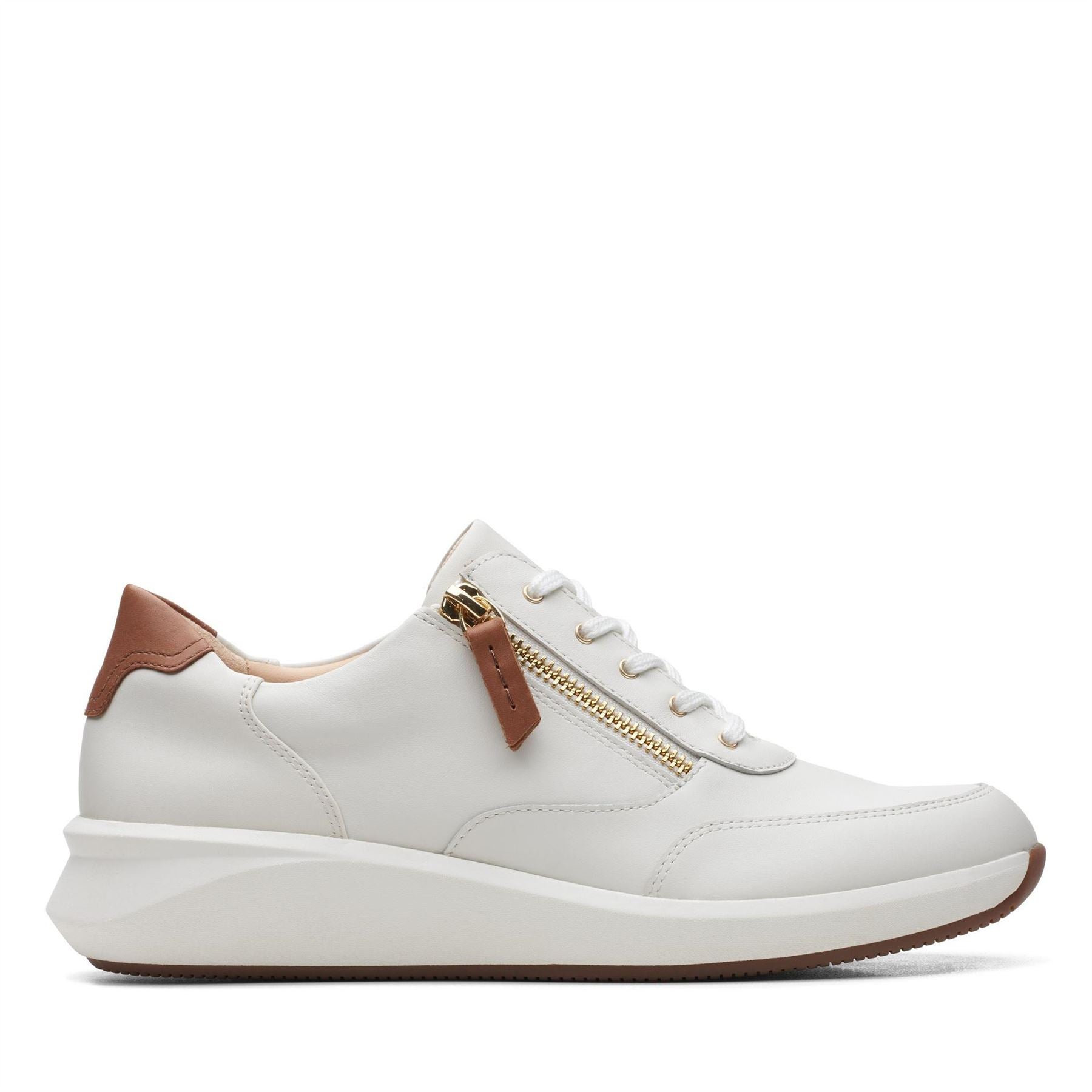 Clarks Un Rio Zipped Low Top Trainers