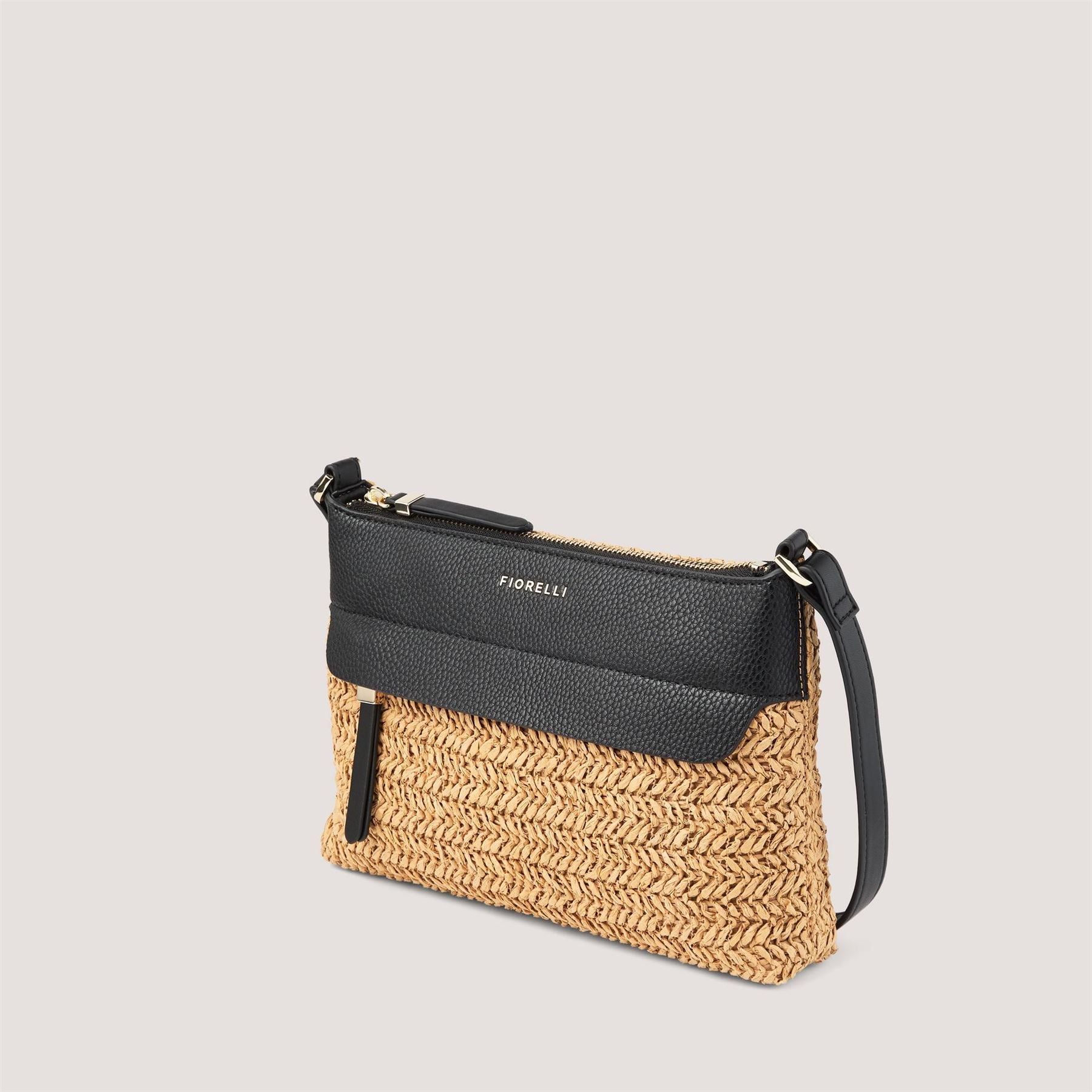 Fiorelli Crossbody Color Block Handbag with Detachable Strap