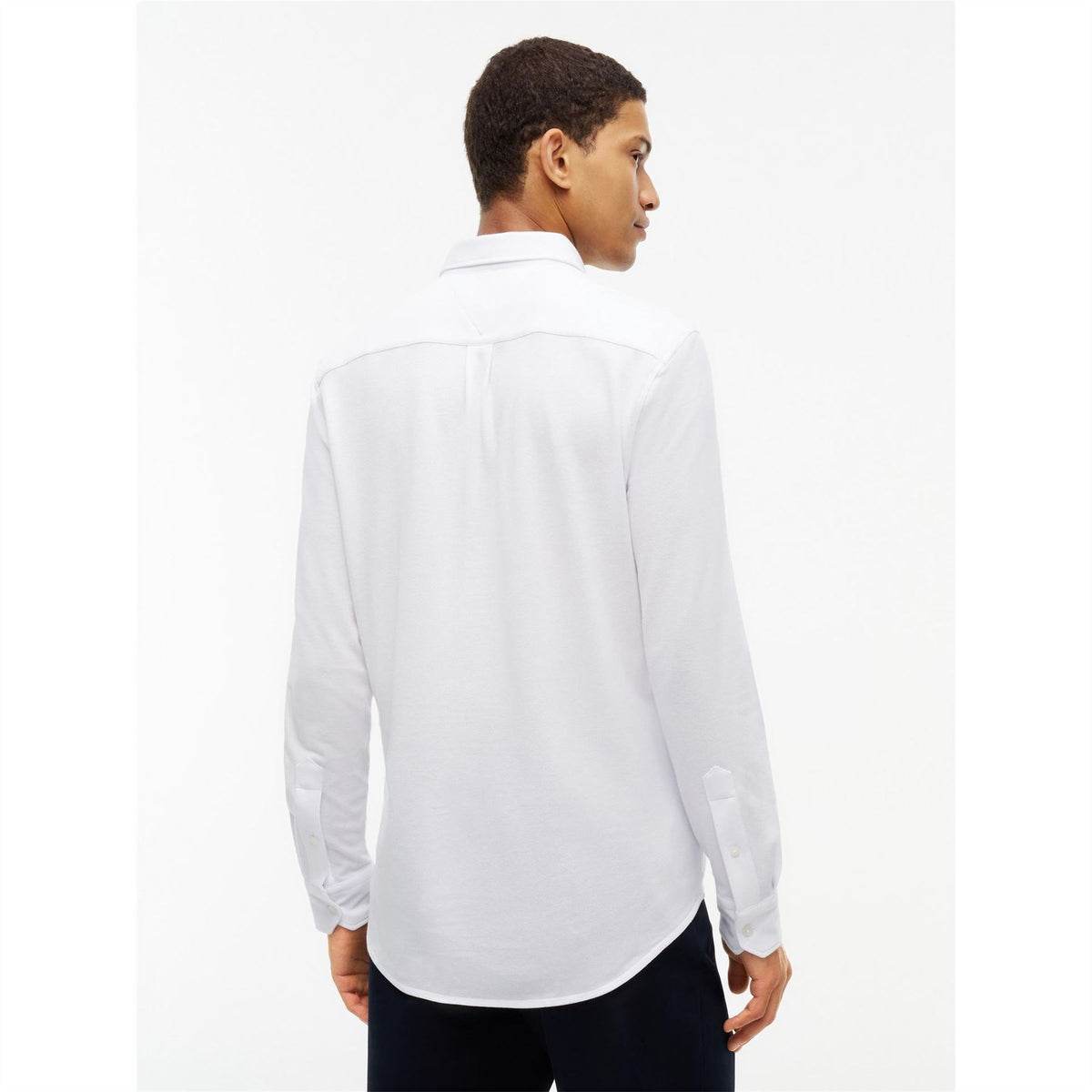 Tommy Hilfiger Cotton Knitted Long Sleeve Slim FiT-Shirt