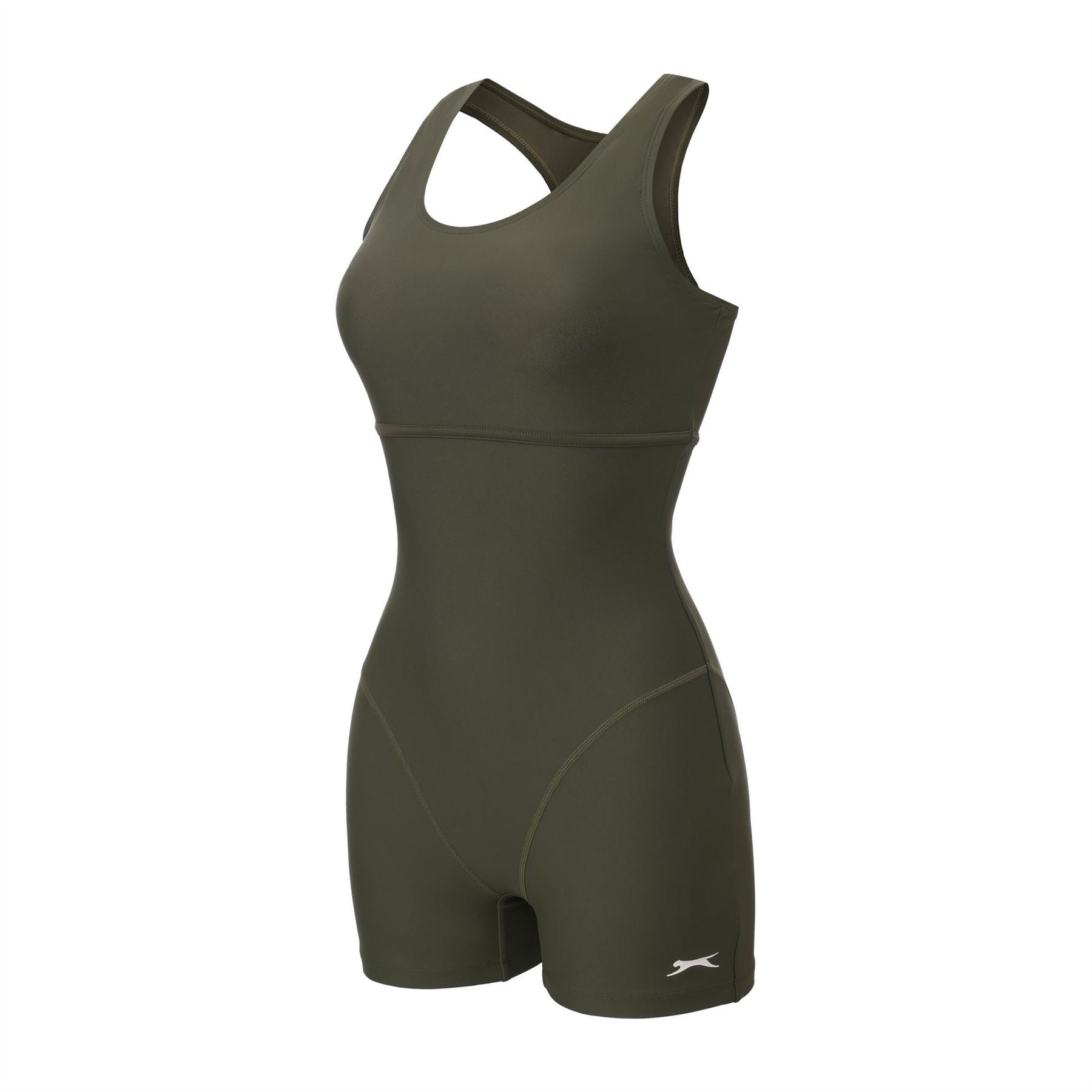 Slazenger Lycra® Xtra Life™ Boyleg Swimsuit Ladies