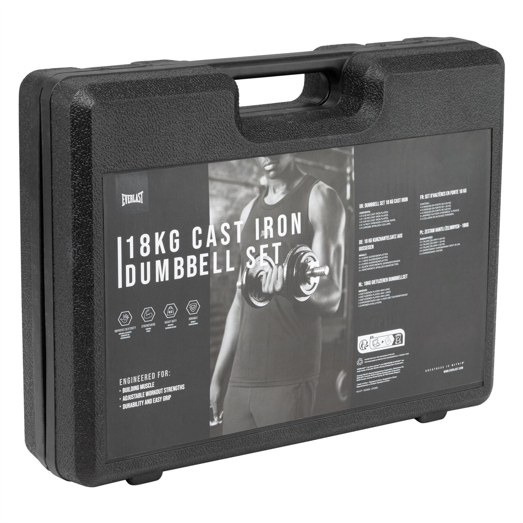 Everlast 18kg Dumbbell Set