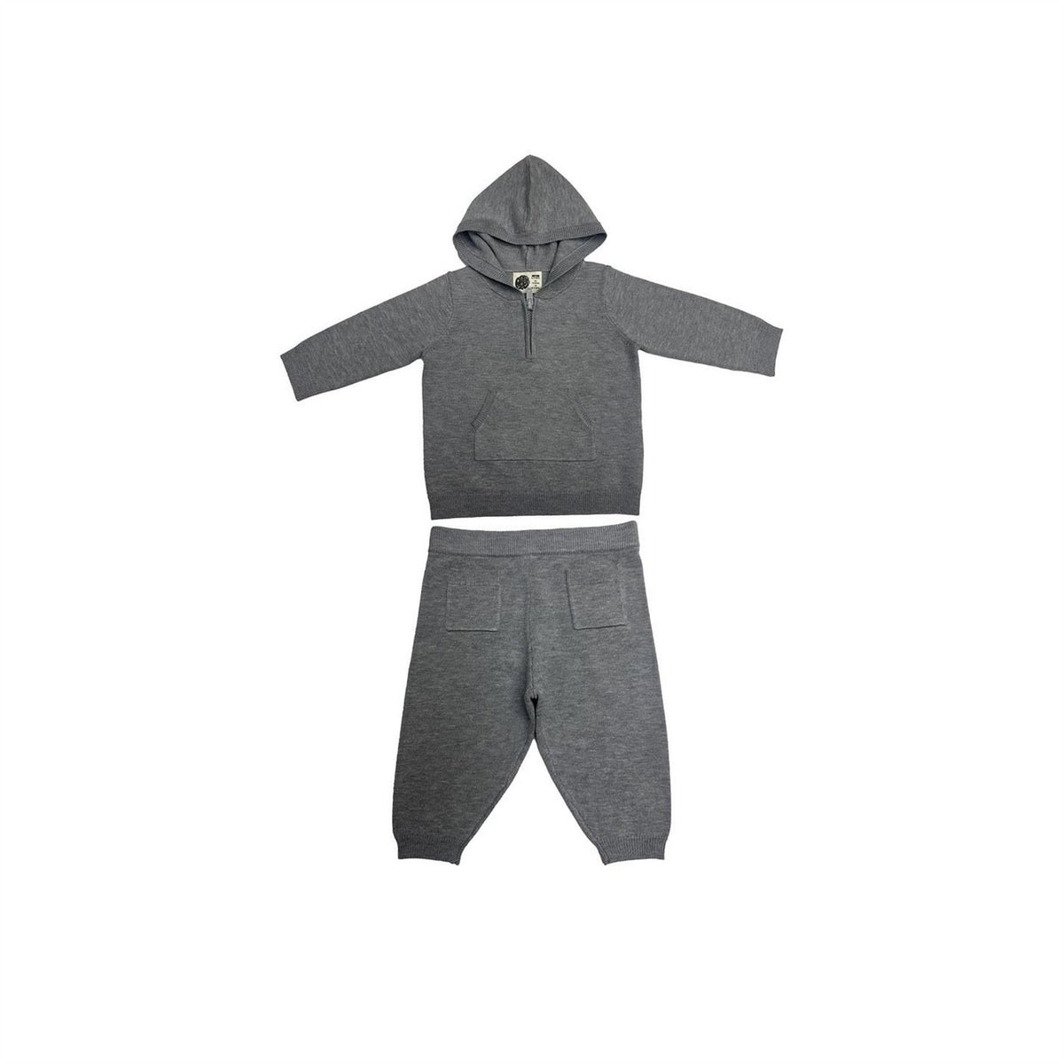Pretty Green Hooded Long Sleeve Slim Fit Top and Trouser Pyjama Set