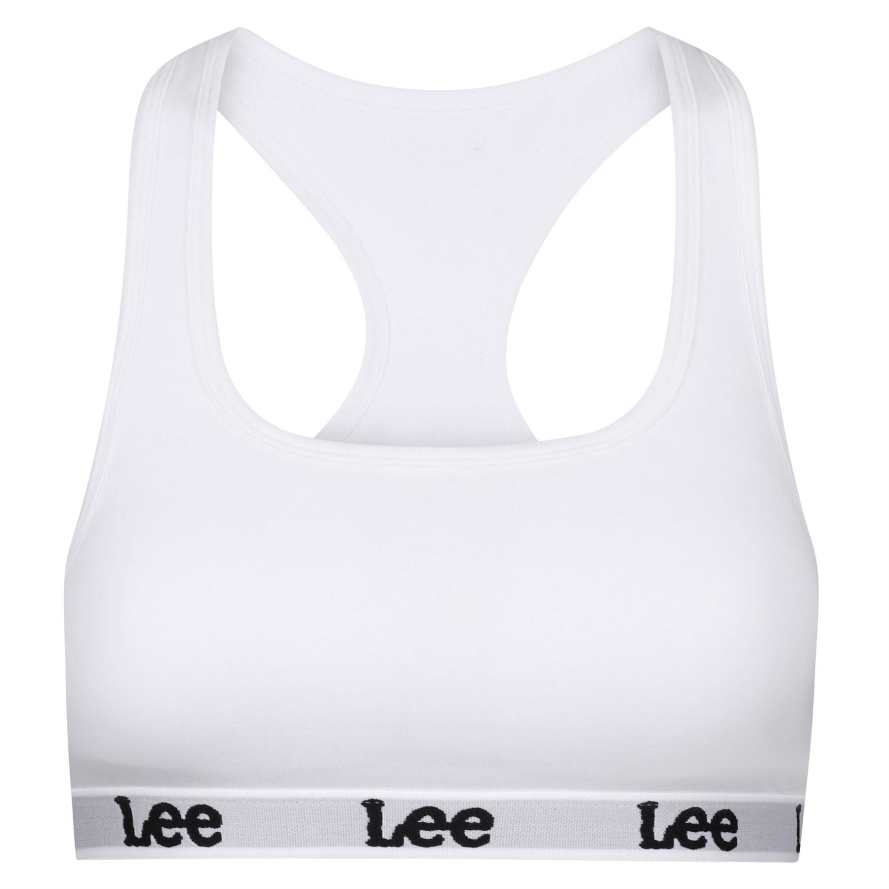 Lee Diana Cropped Scoop Neck Snug Fit Bra