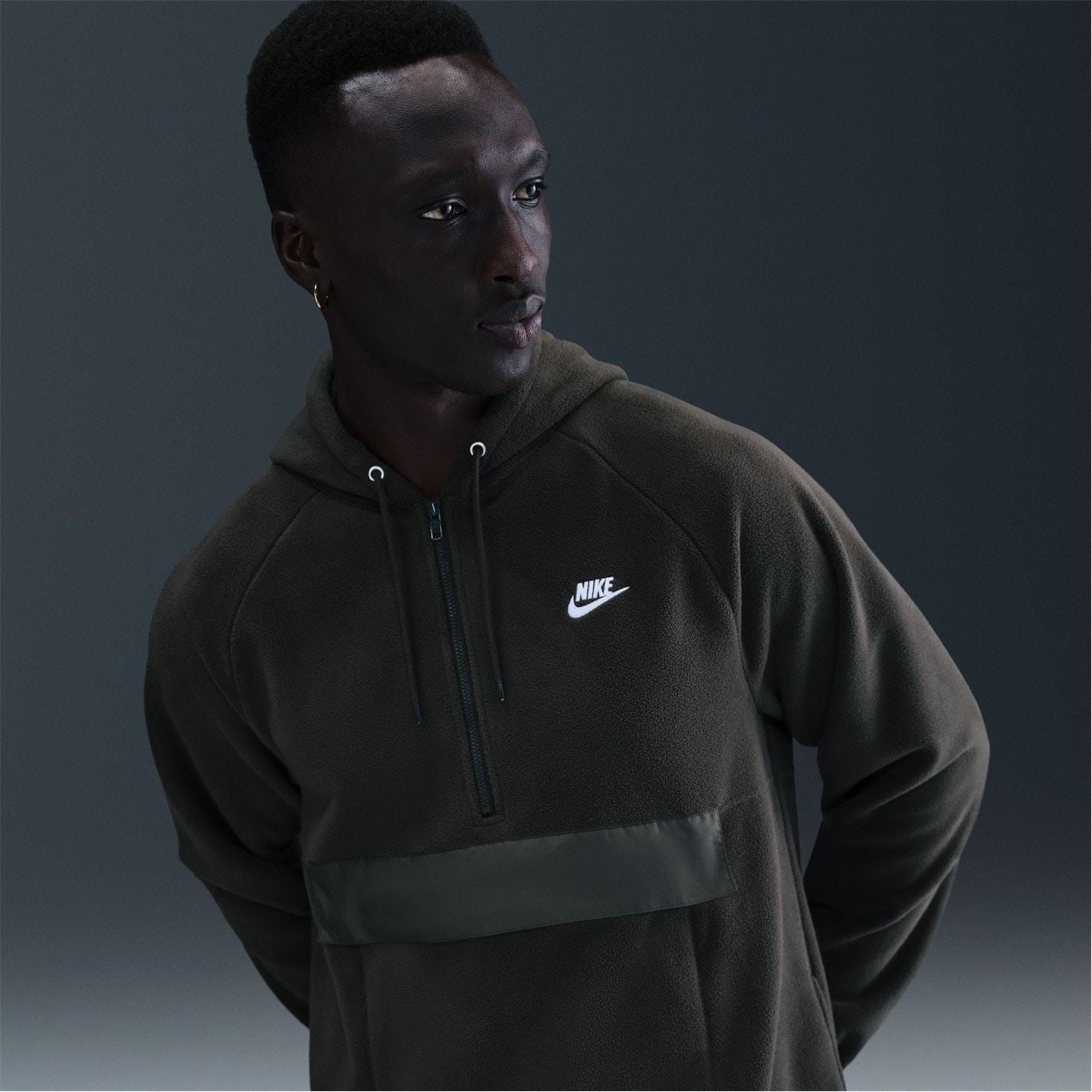 Nike Hooded Neck Raglan Sleeve Sweatshirt