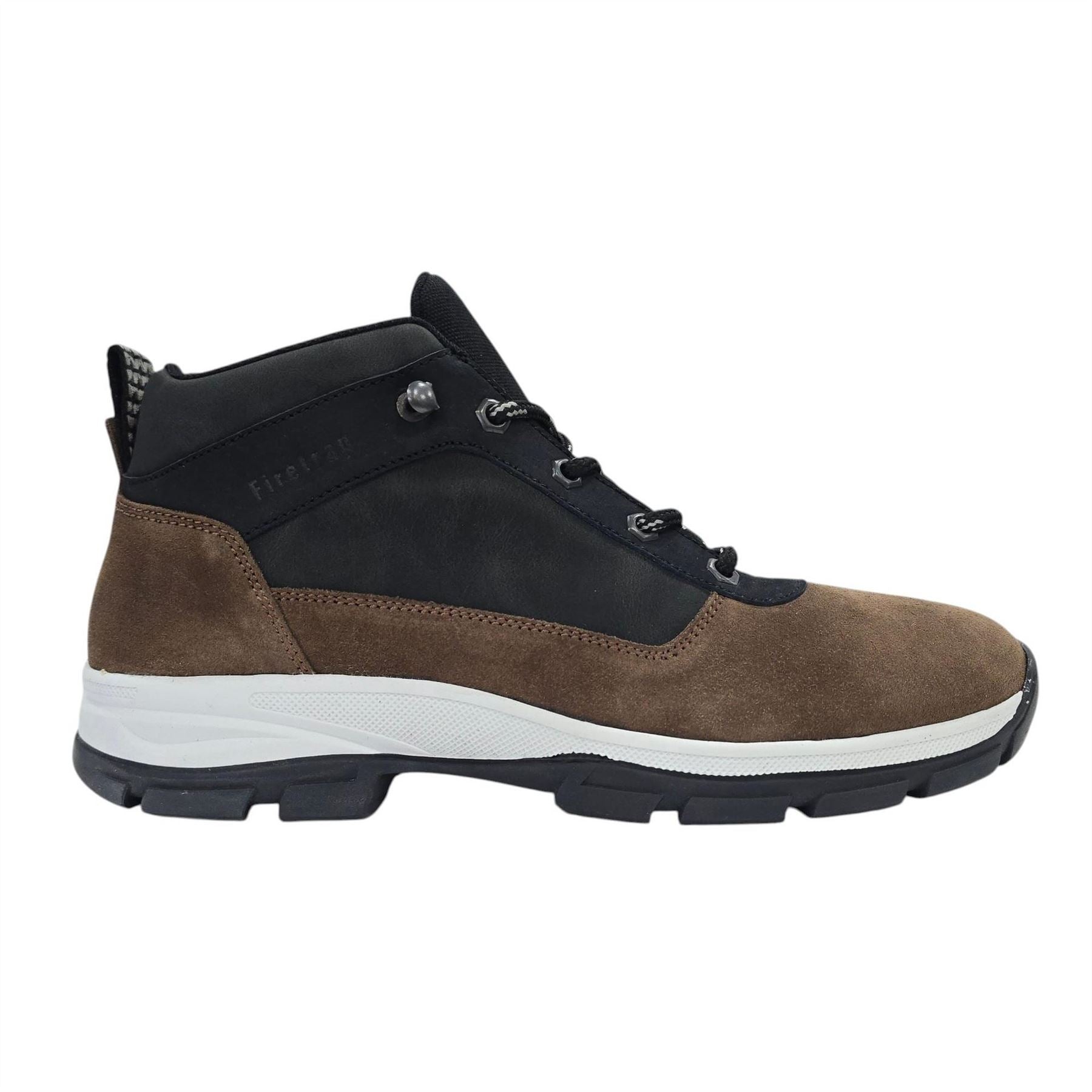 Firetrap Delia Premium Leather Ankle Lace Up Hiker Rugged Boots