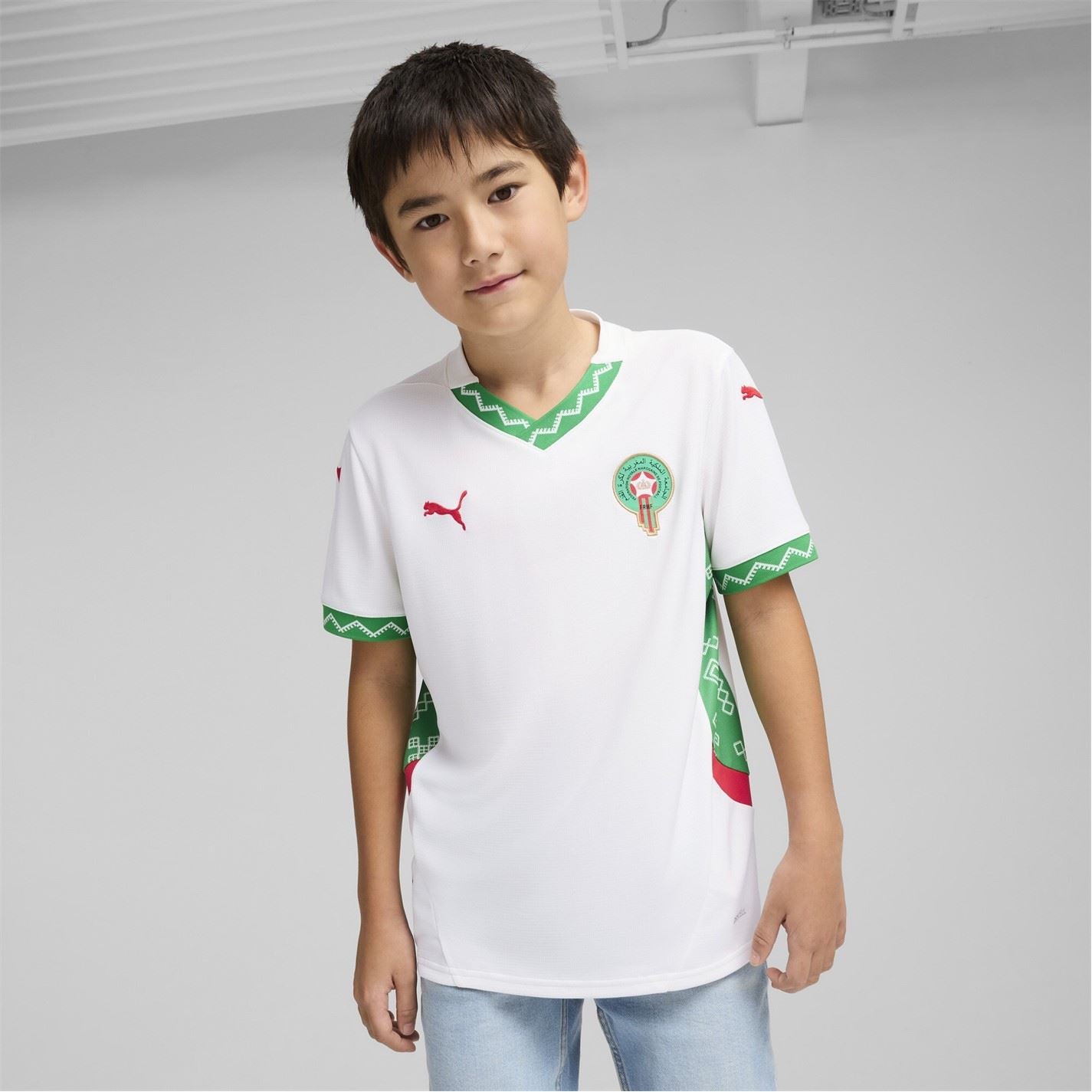 Puma Morocco Away Shirt 2025 Juniors