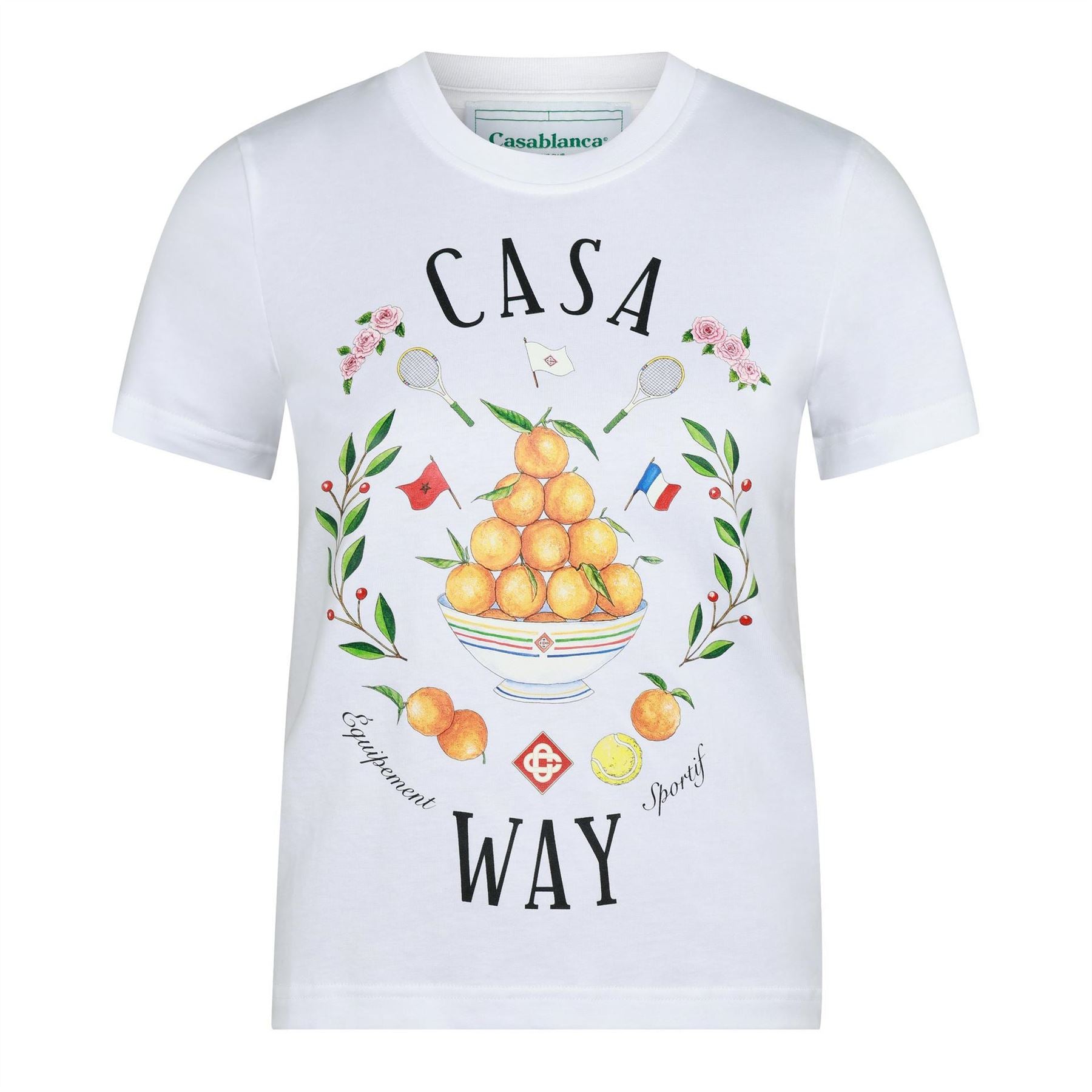 Casablanca Printed Fitted