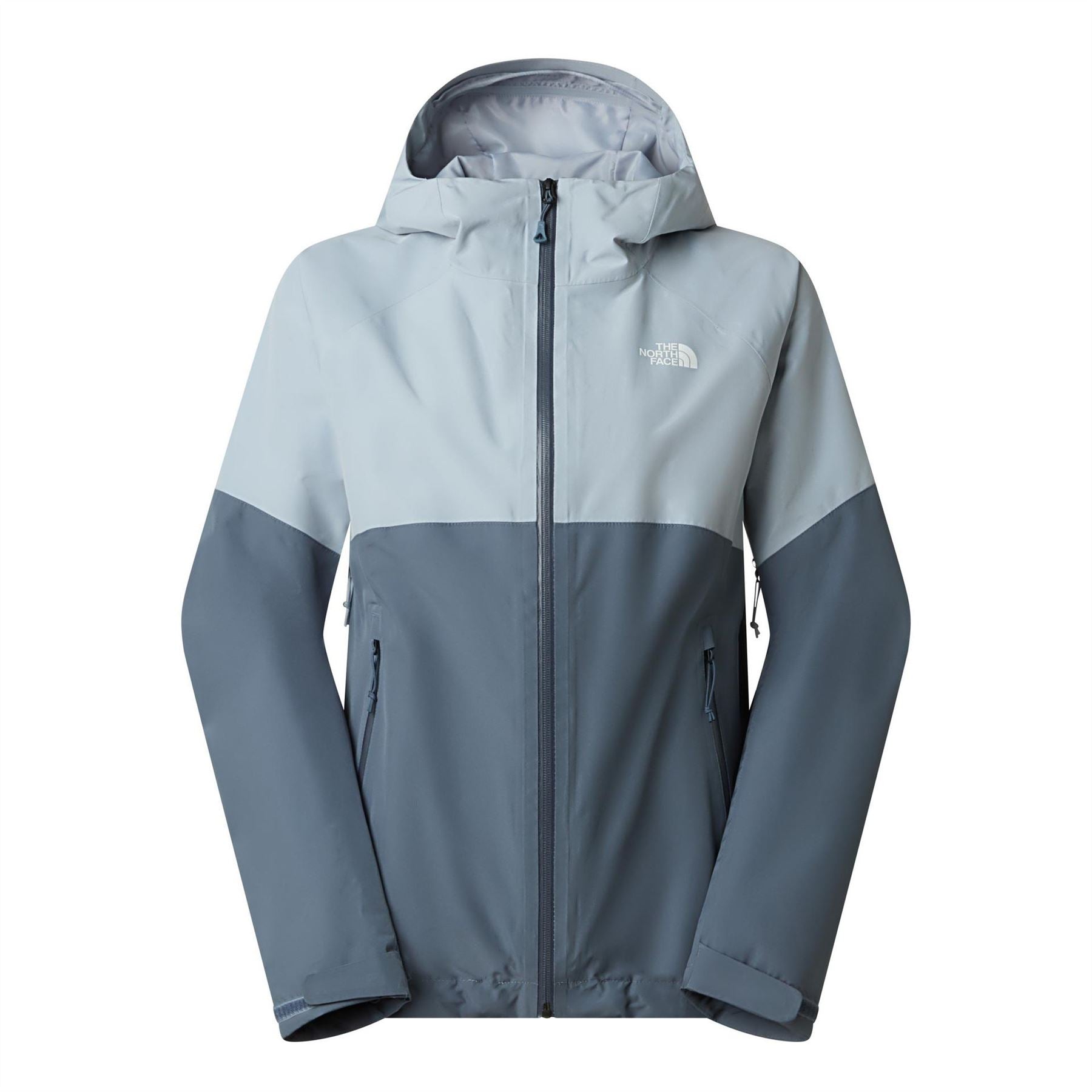 The North Face Womens Diablo Dynamic Hooded Color Block Rain Jacket