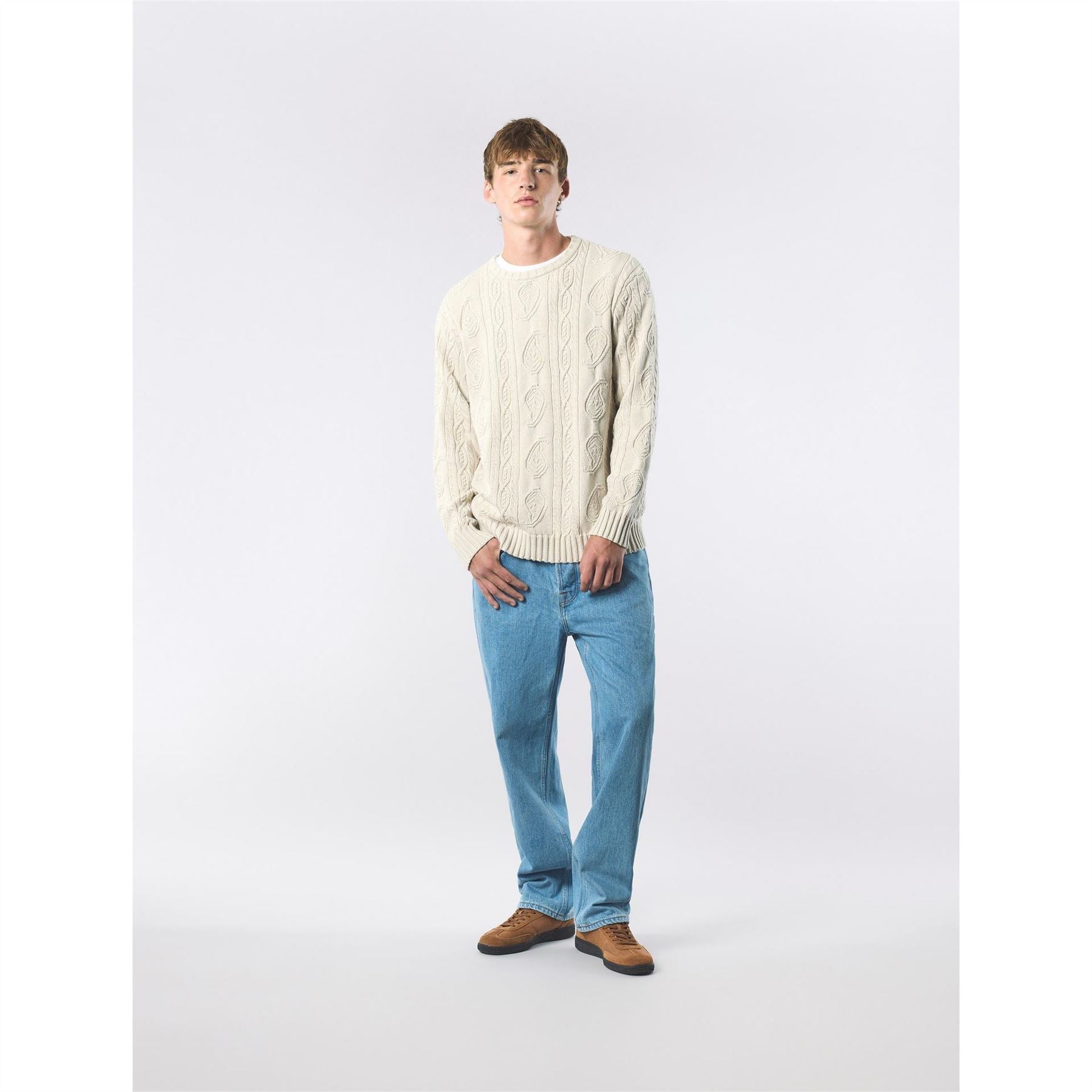 Pretty Green Marylebone Crew Neck Long Sleeve Sweater