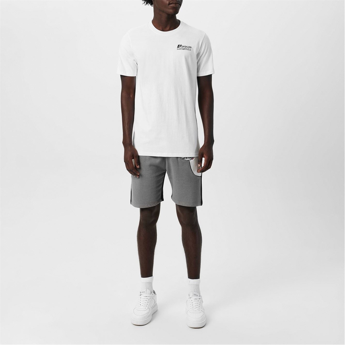 DFND London 2 Pack Regular Fit Crew Neck T-Shirt