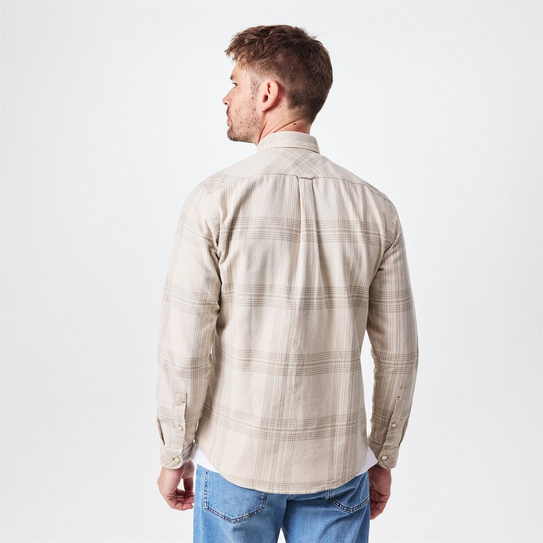 Boss Rickert M Orange Long Sleeve Patterned Shirt