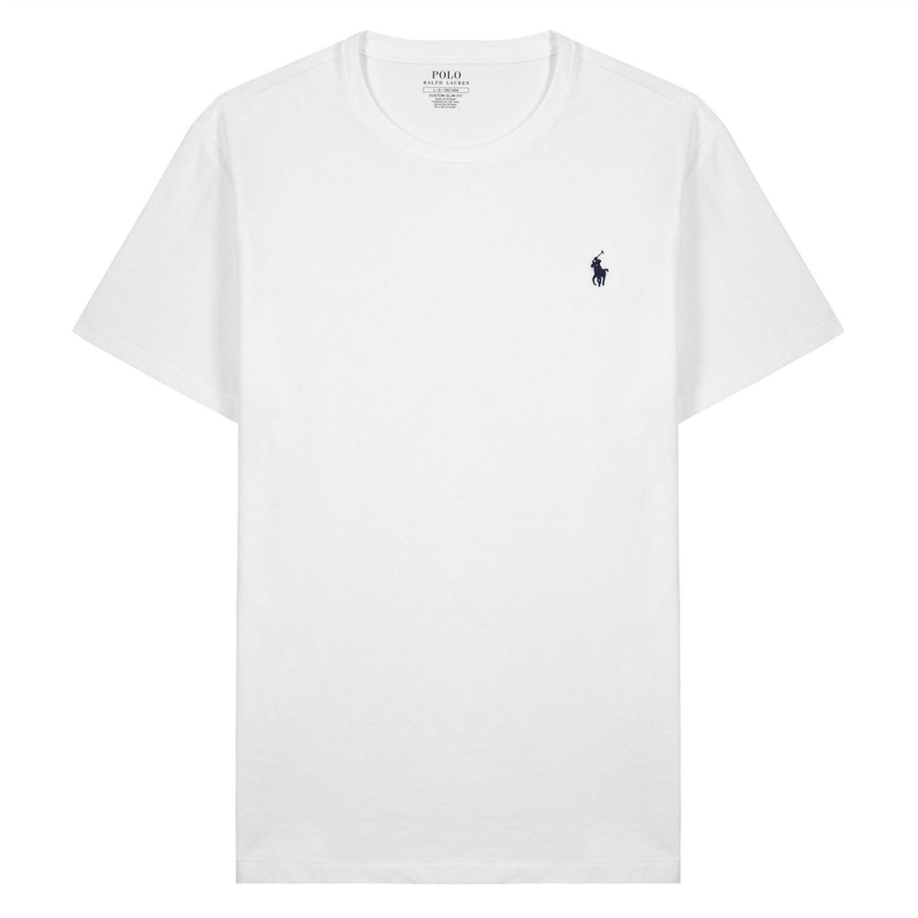 Polo Ralph Lauren T-Shirt Crew Basic Pp Wht