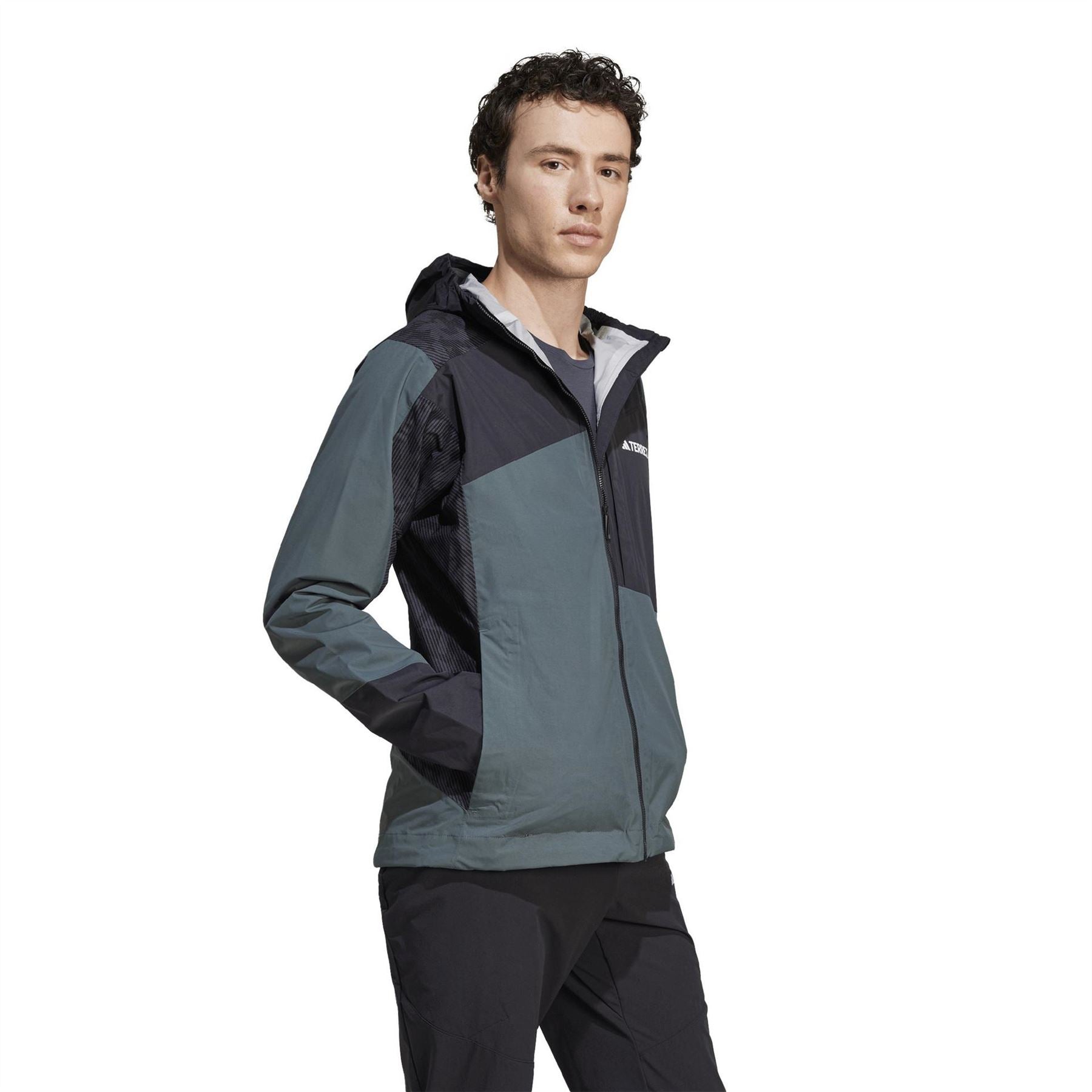 adidas Express Hybrid Rear Performance Running Jacket