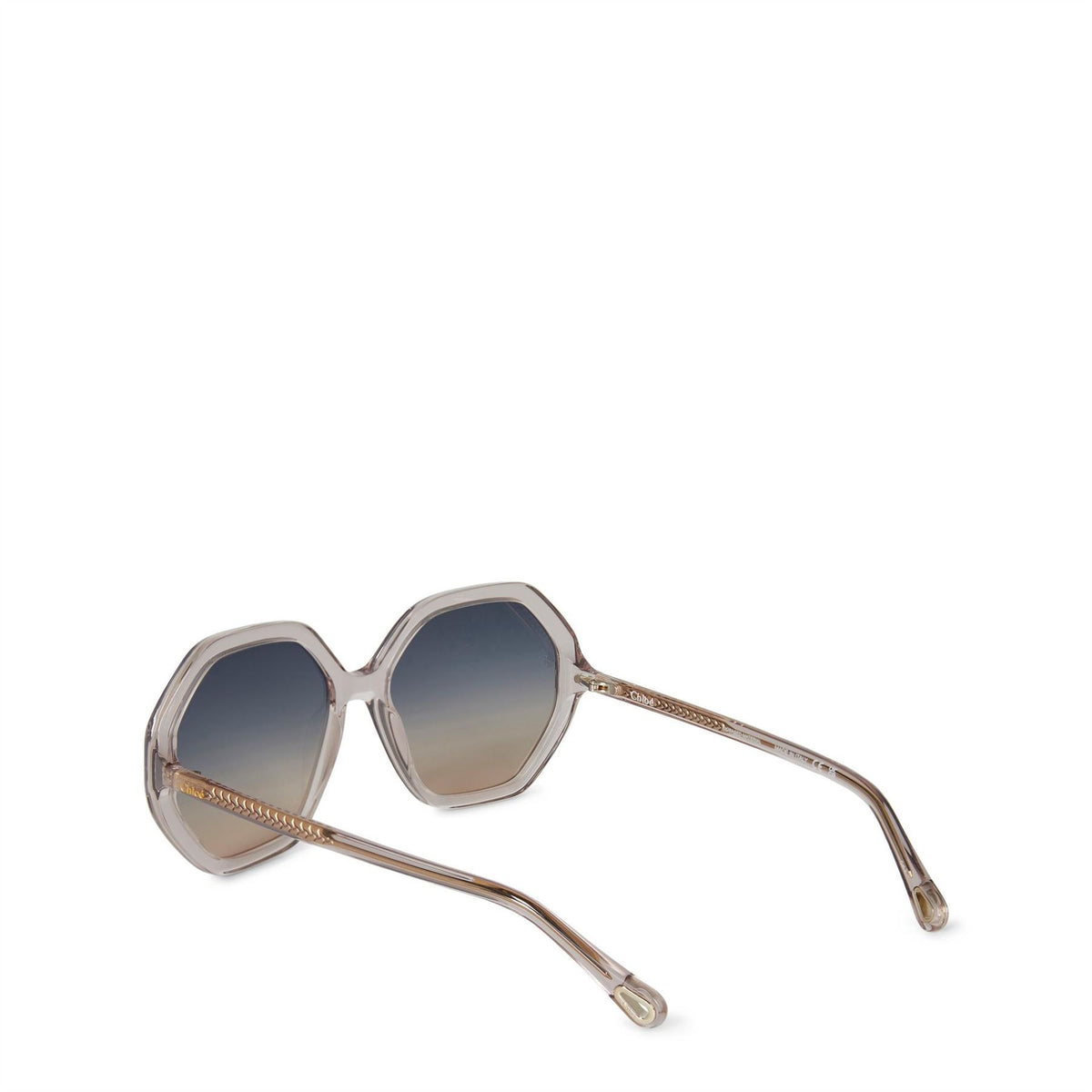 Chloe Womens Ch0008s Hexagonal Sunglasses