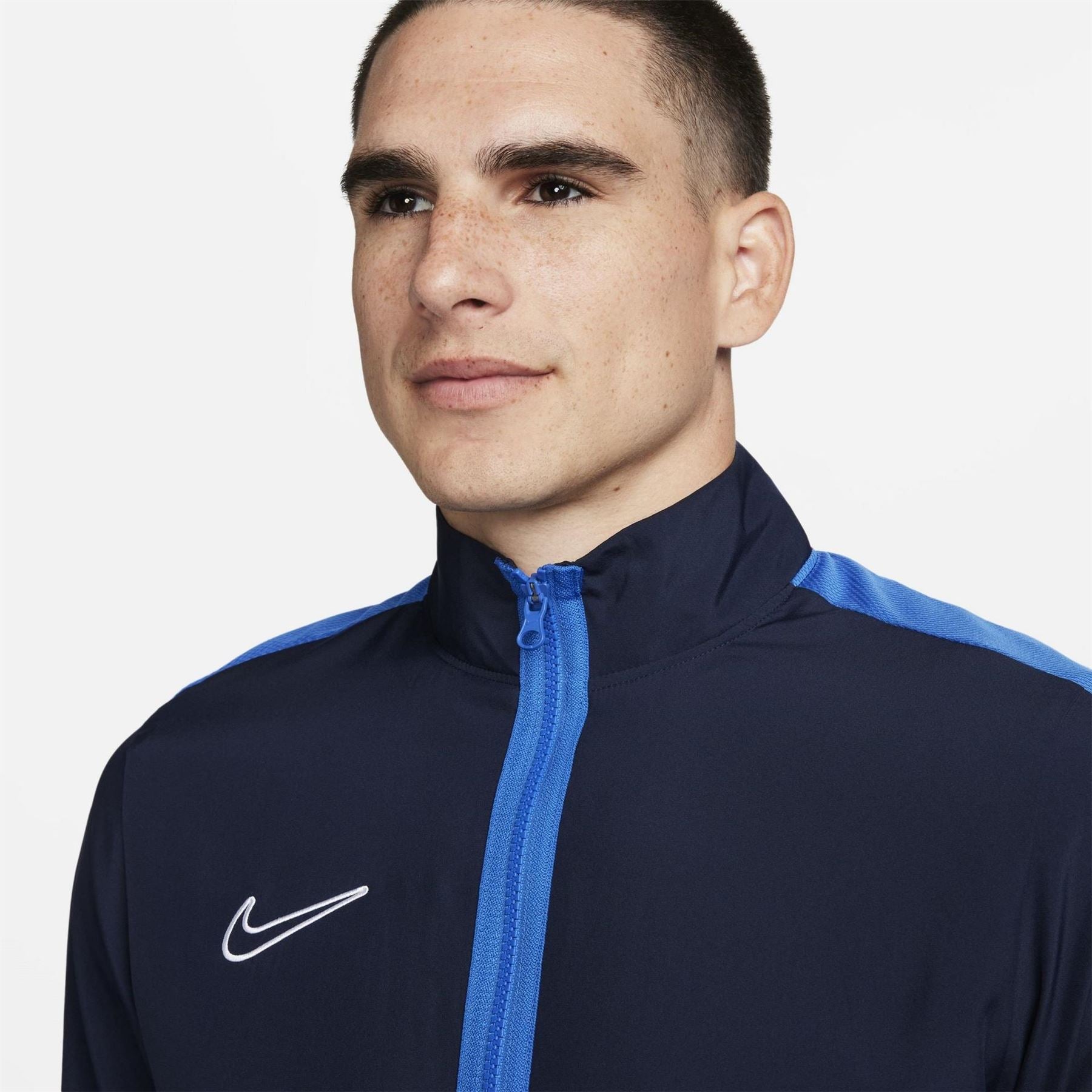 Nike High Neck Ribbed Cuff Track Jacket