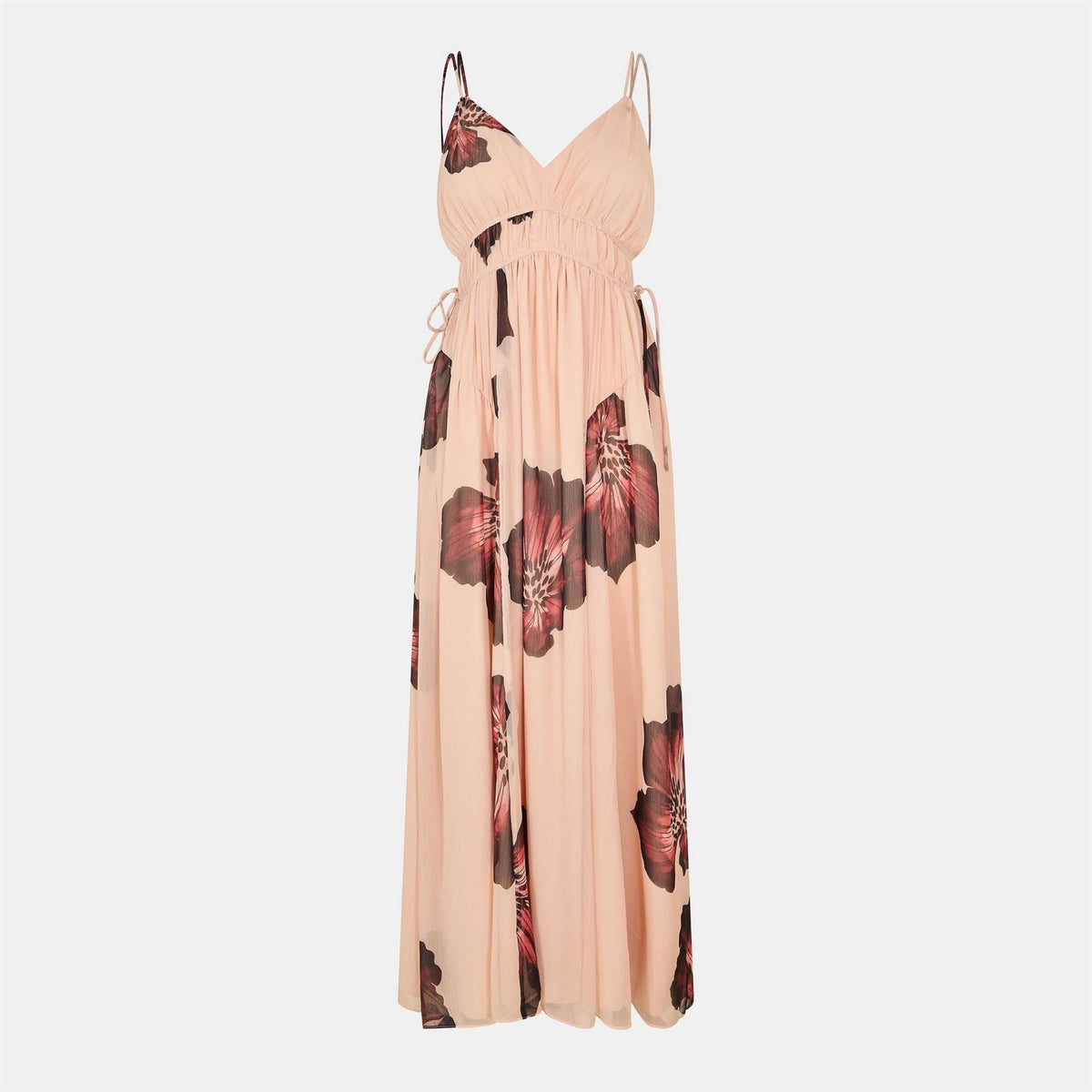 French Connection Hallie V-Neck Sleeveless Maxi Sun Dress