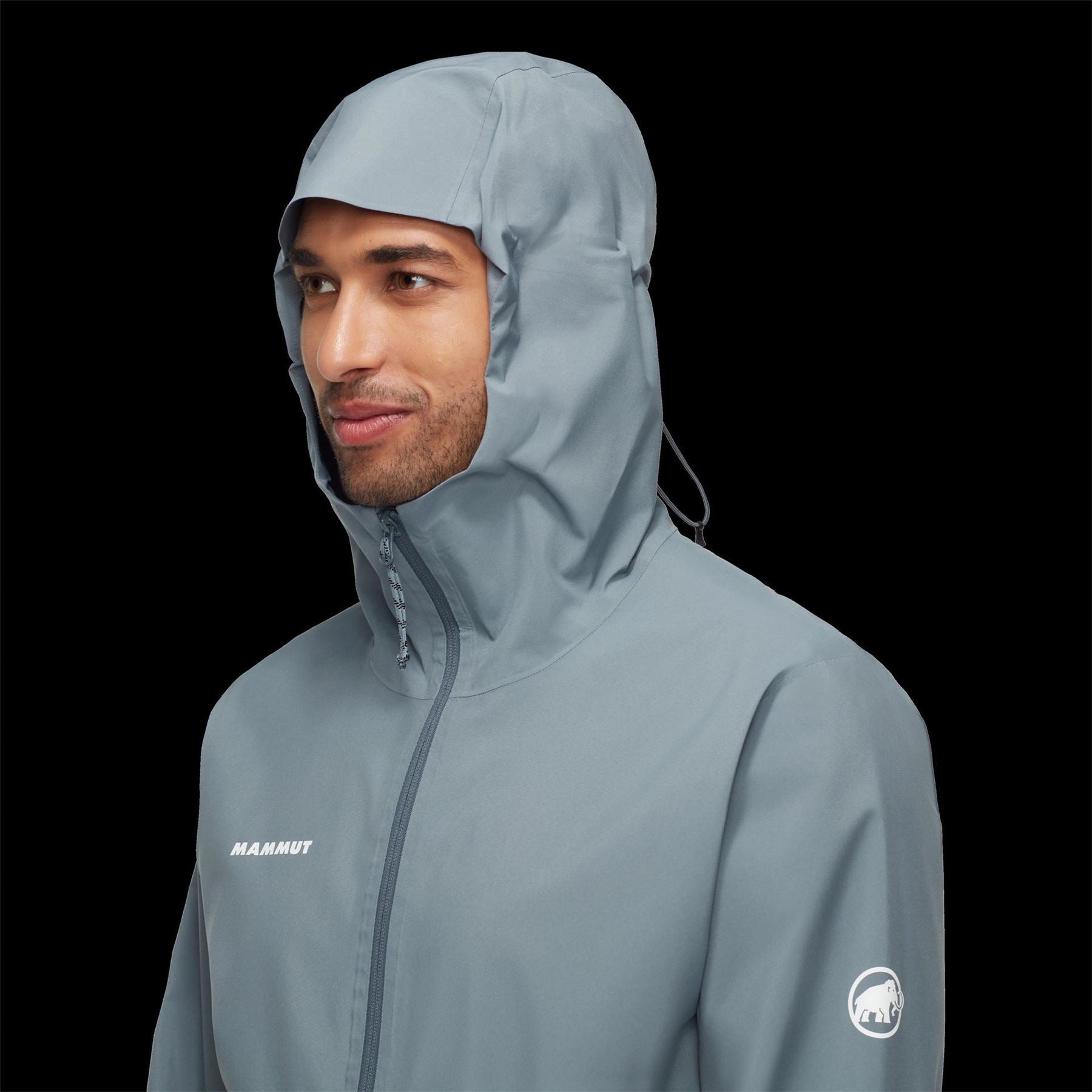 Mammut Linard Hooded Color Block Rain Jacket