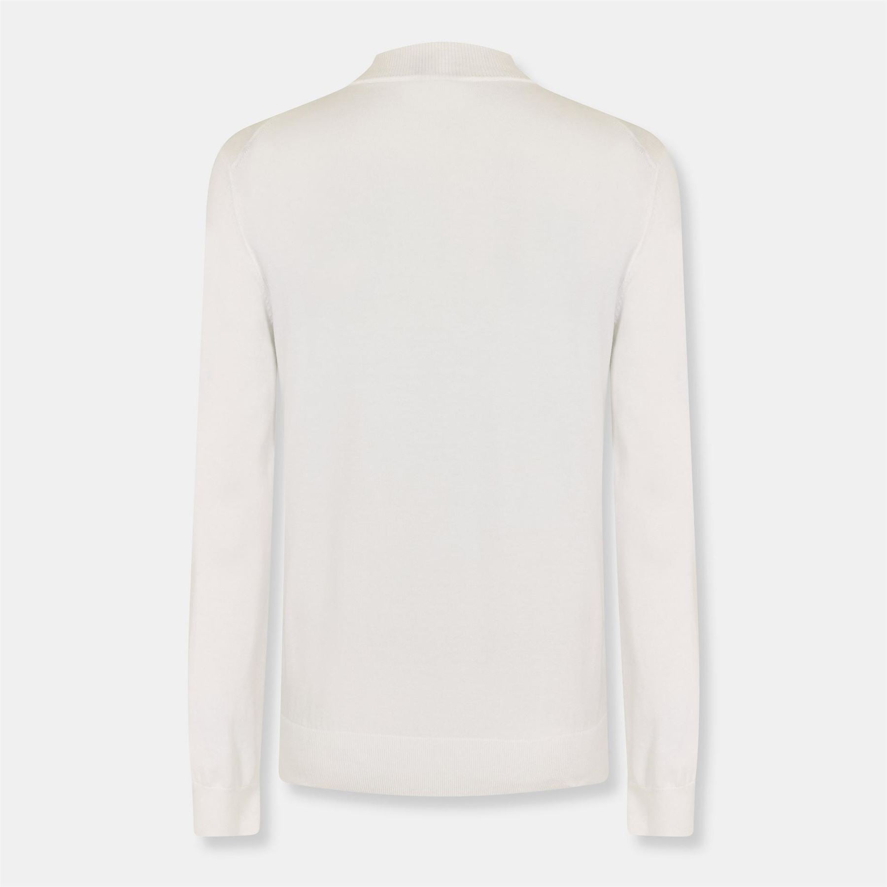 Boss Regular Fit Mock Neck Long Sleeve Sweater