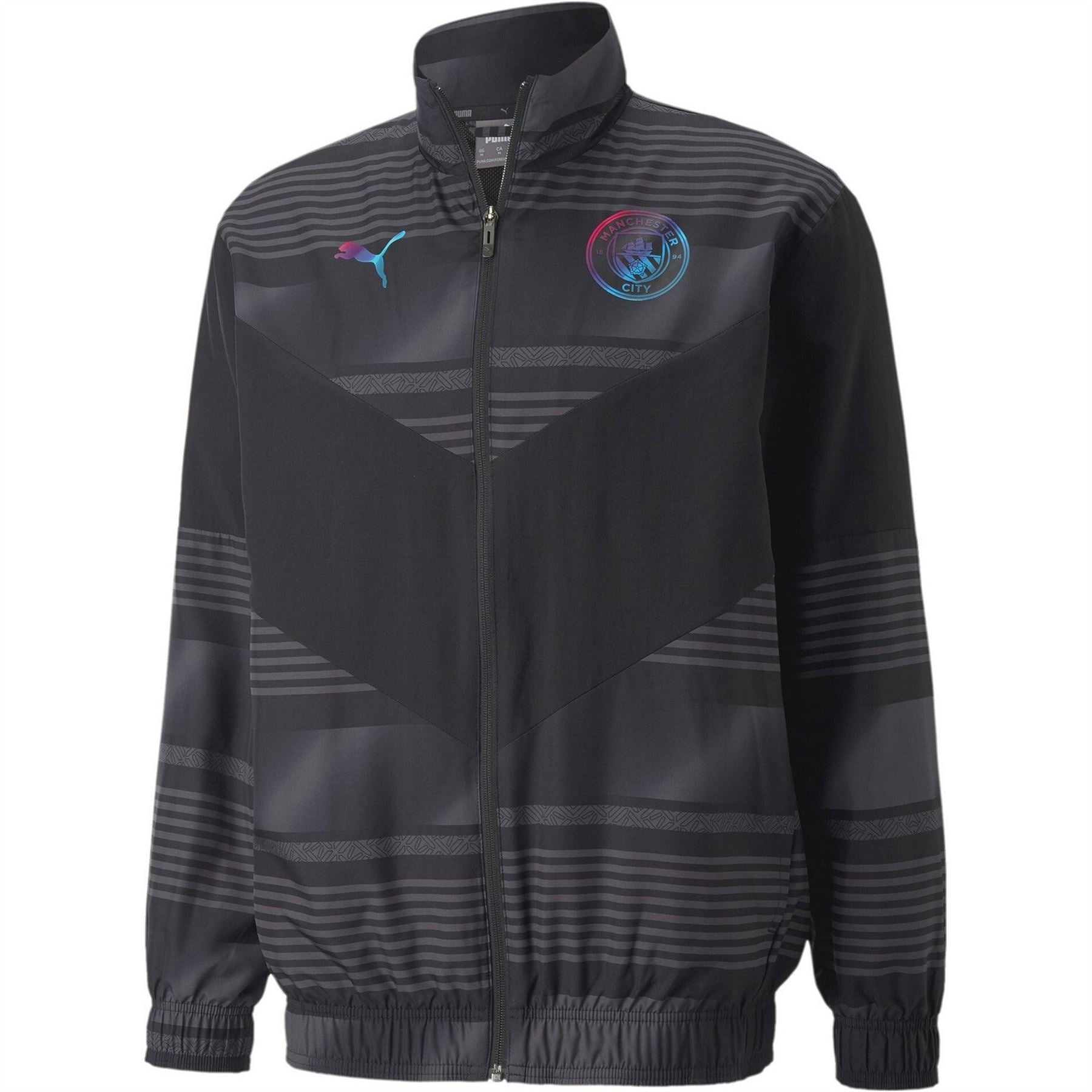 Puma Manchester City Licensed Rain Anorak Jacket