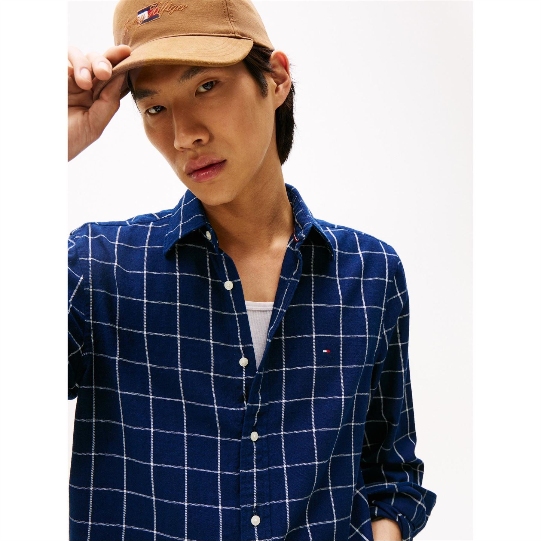 Tommy Hilfiger Twill Check Long Sleeve Patterned Shirt
